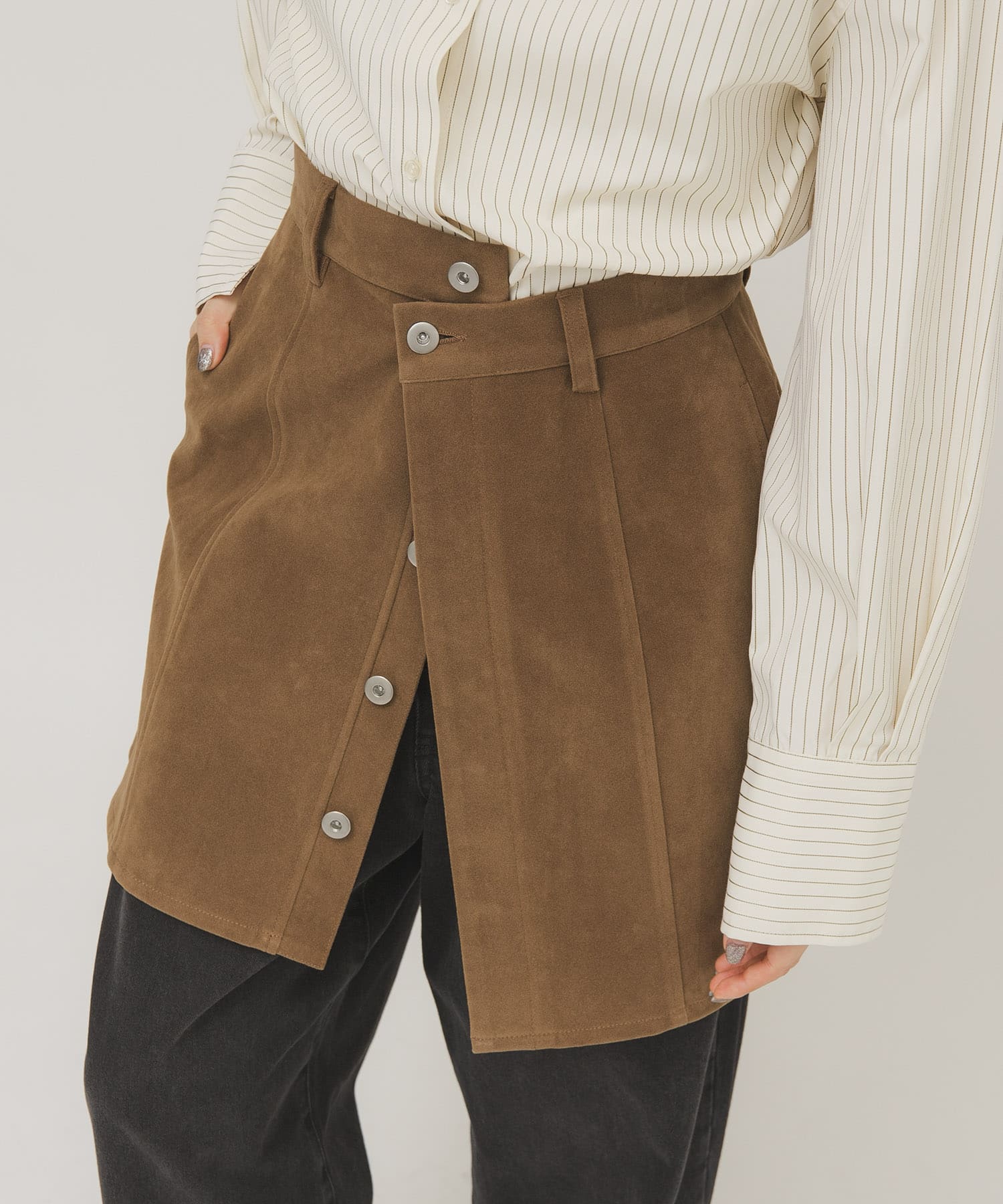 身長：160cm サイズ：one