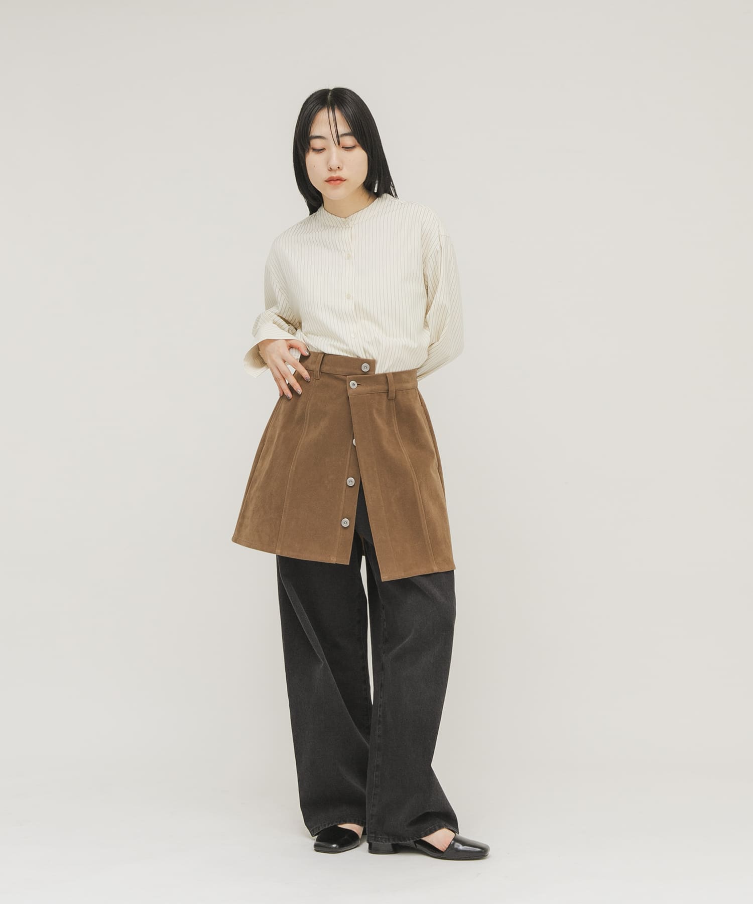 身長：160cm サイズ：one