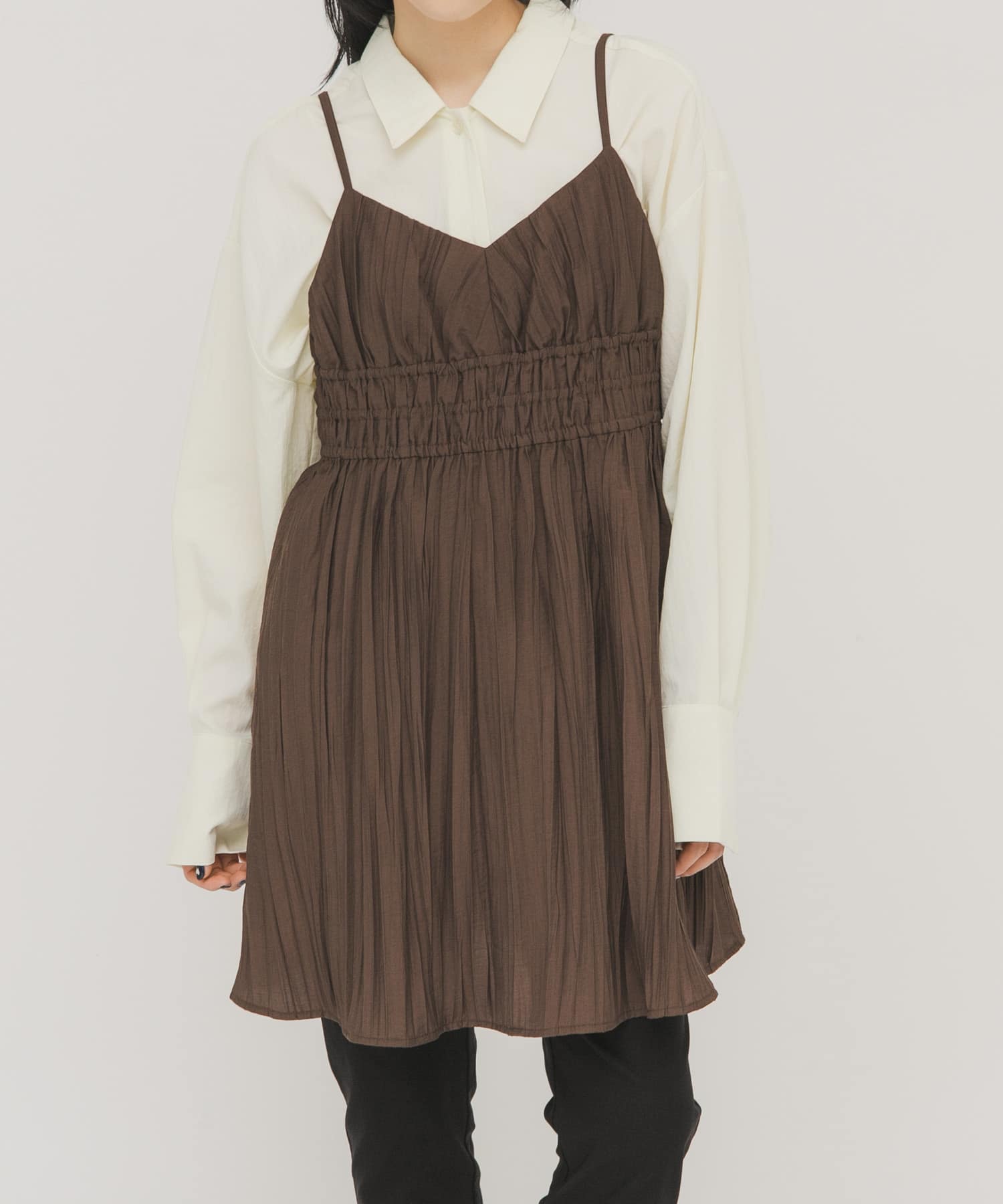 身長：160cm サイズ：one