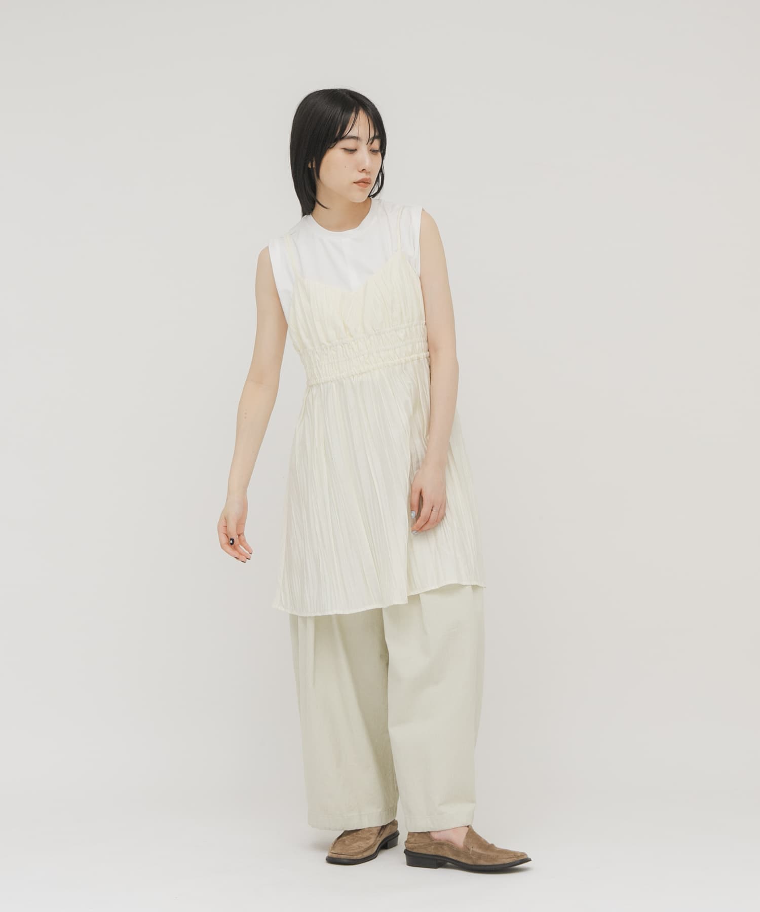身長：160cm サイズ：one