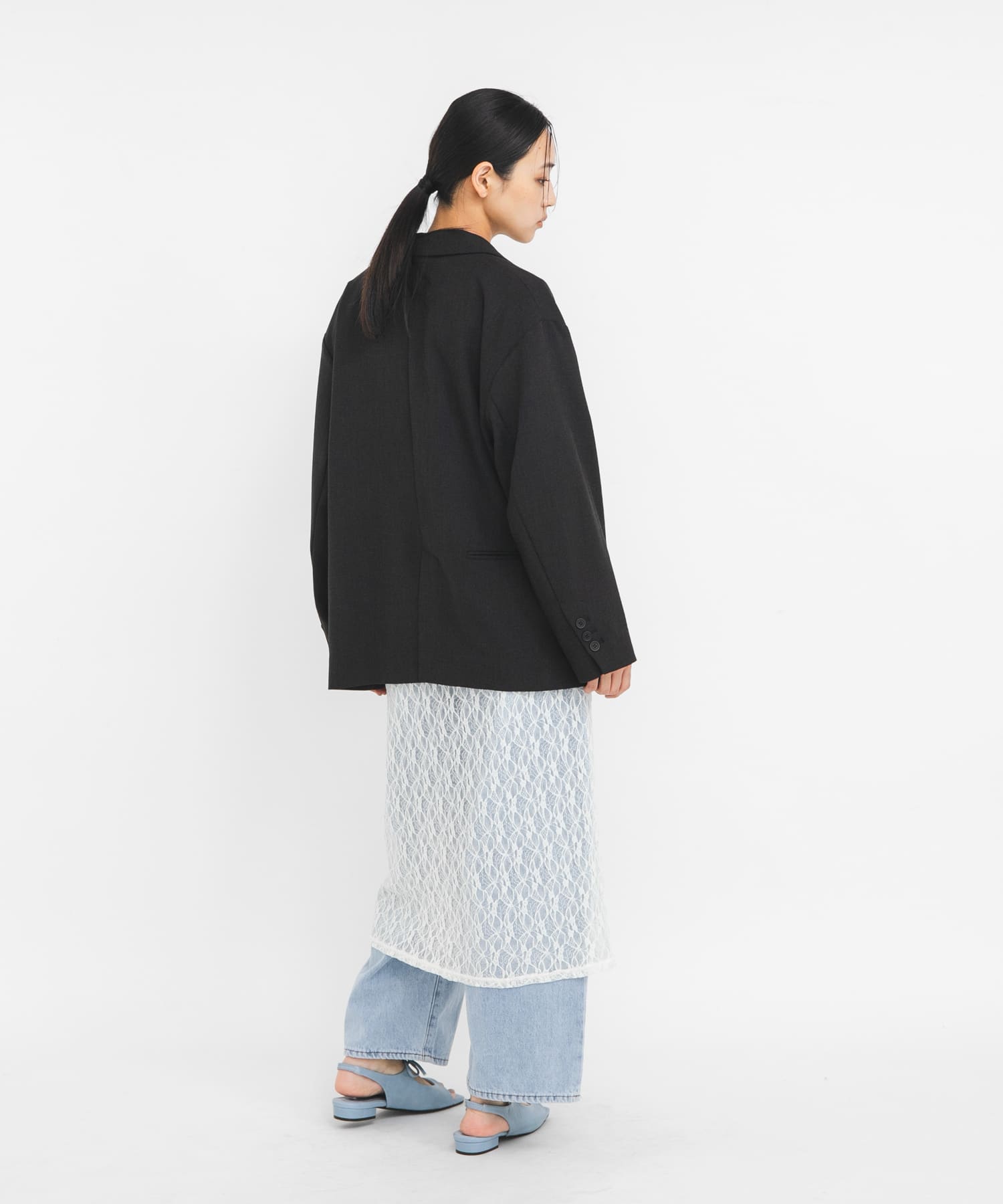 身長：163cm サイズ：one