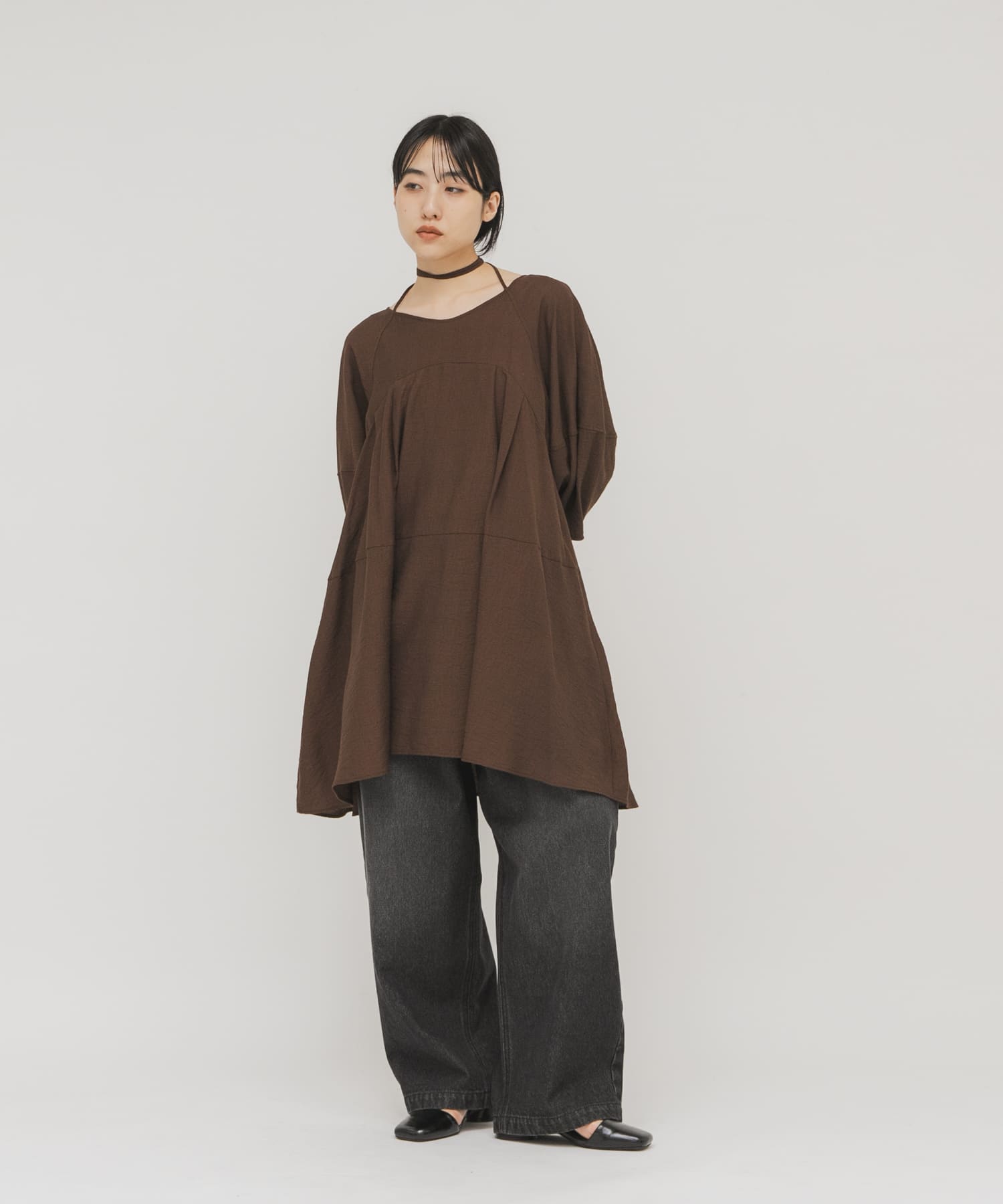 身長：160cm サイズ：one