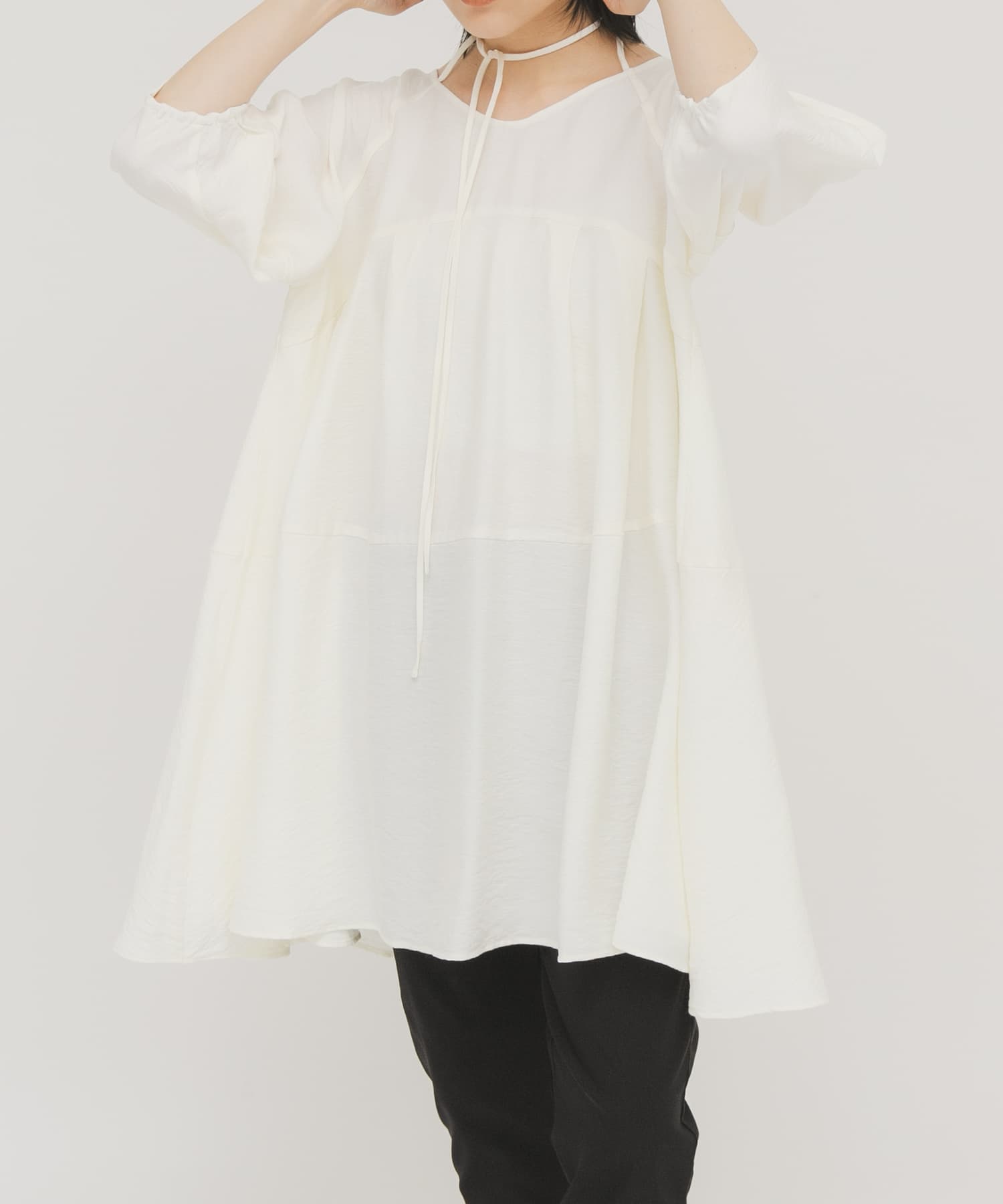 身長：160cm サイズ：one