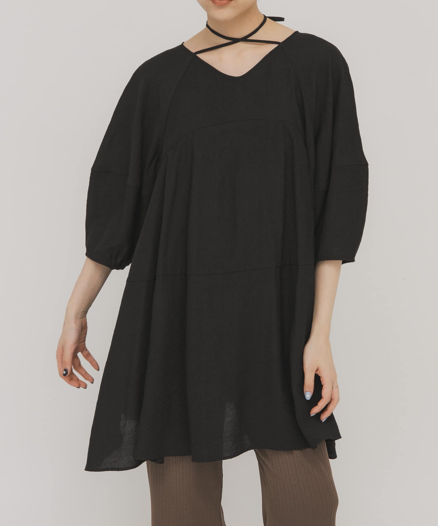 身長：160cm サイズ：one