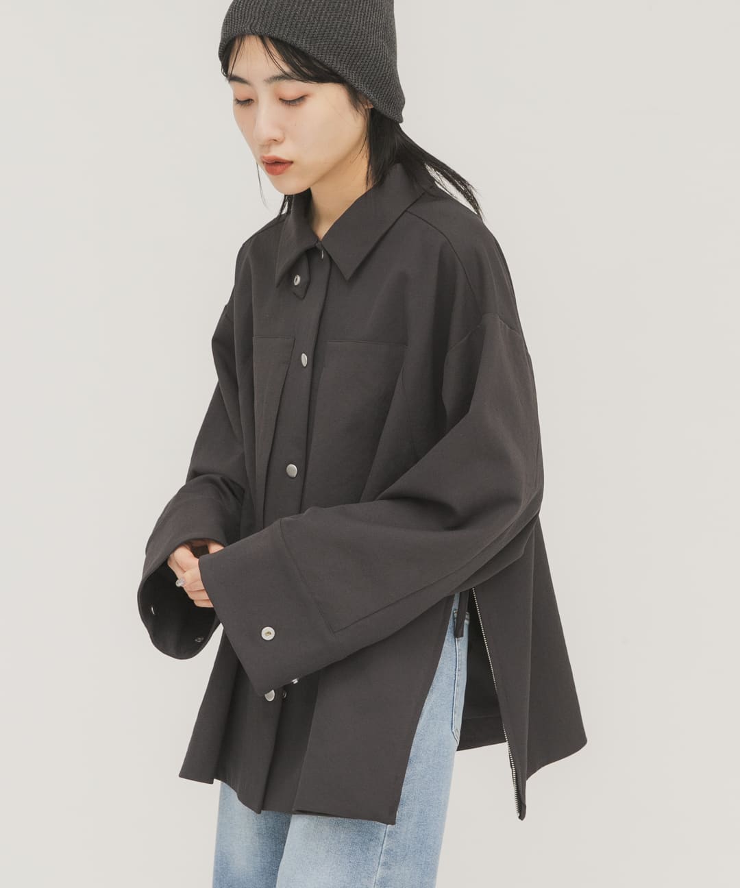 身長 : 160cm サイズ : one