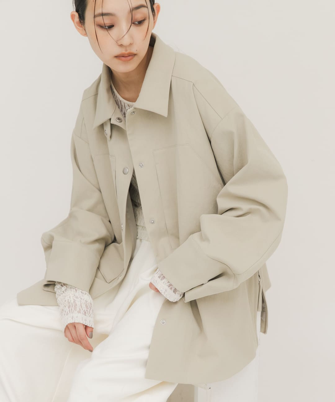 ポケットディティールジャケット