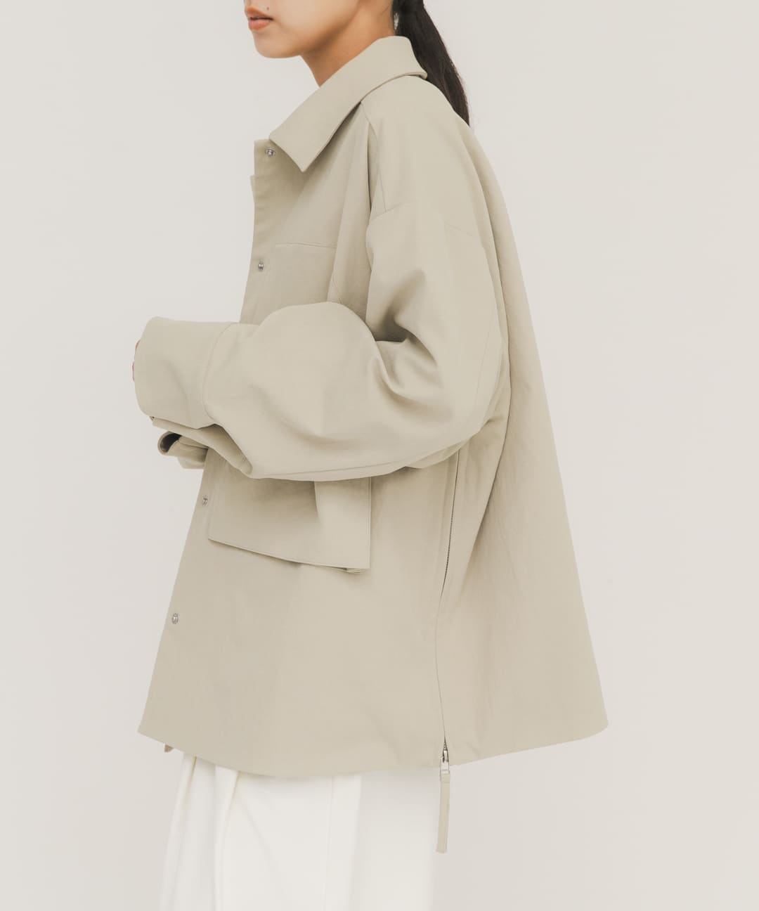 身長 : 163cm サイズ : one