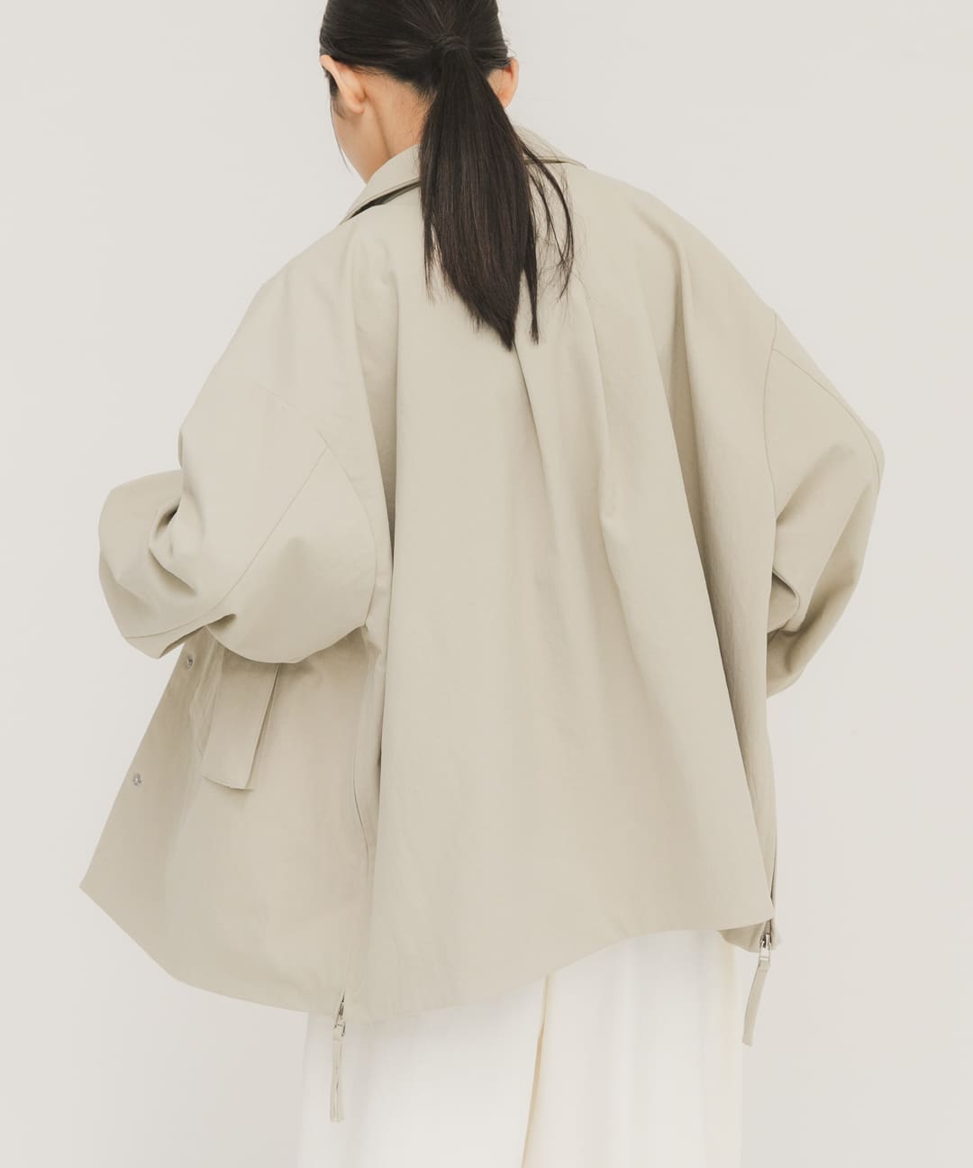 身長 : 163cm サイズ : one