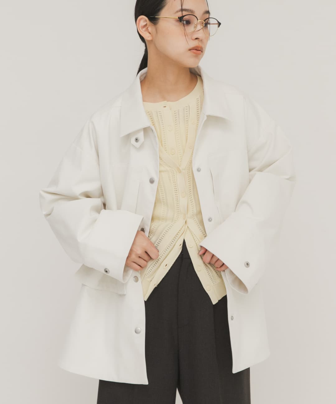 ポケットディティールジャケット