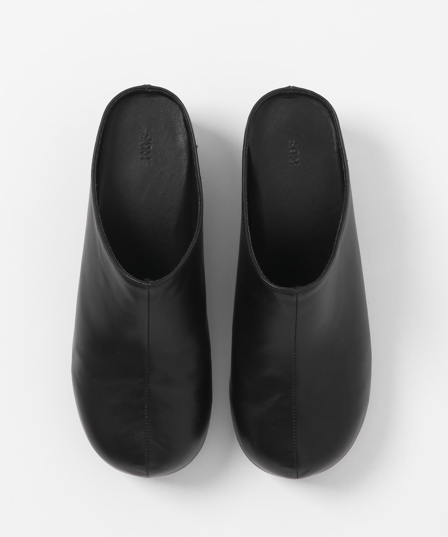 プラットフォームクロッグ BLACK 36