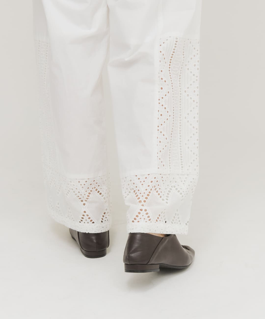 レースアップシューズ BROWN 36