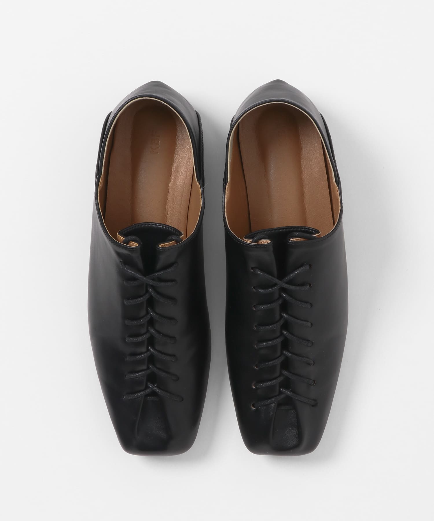 レースアップシューズ BLACK 36
