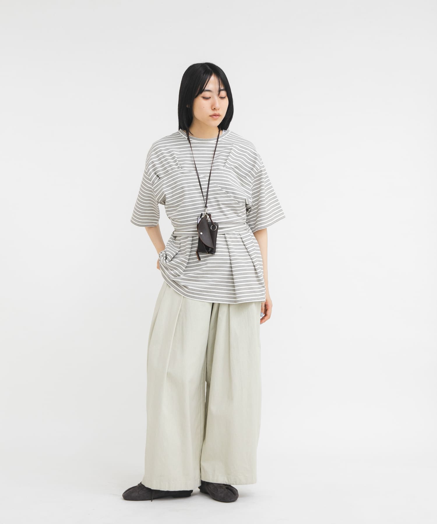 マルチポーチネックショルダー2 D.BROWN One
