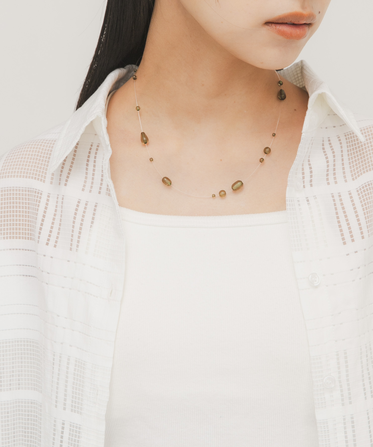 シズクネックレス KHAKI One