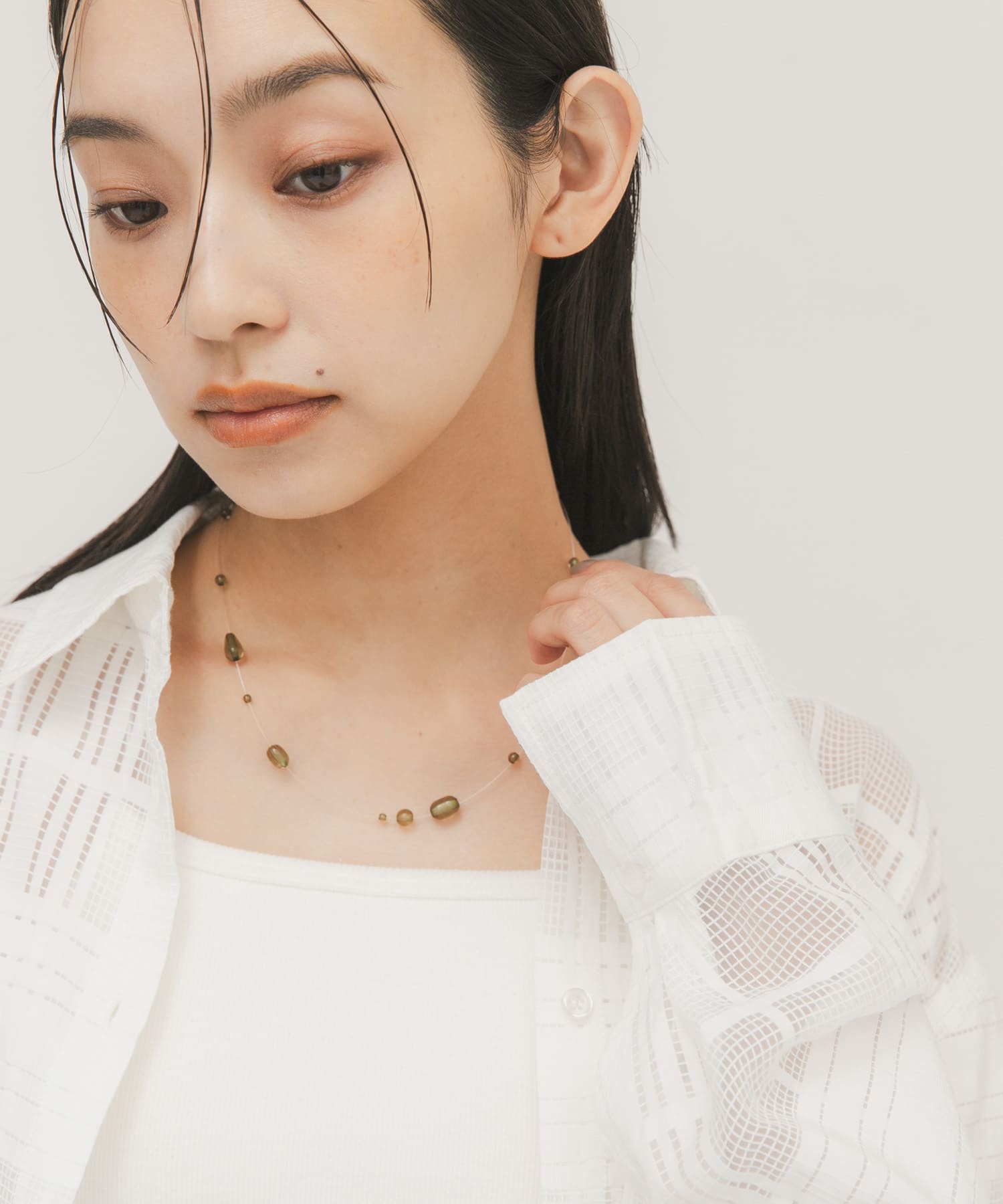 シズクネックレス KHAKI One