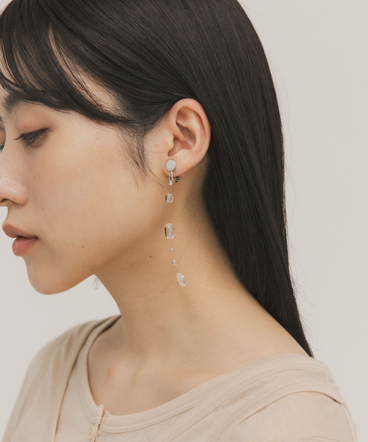 シズクイヤリング CLEAR One