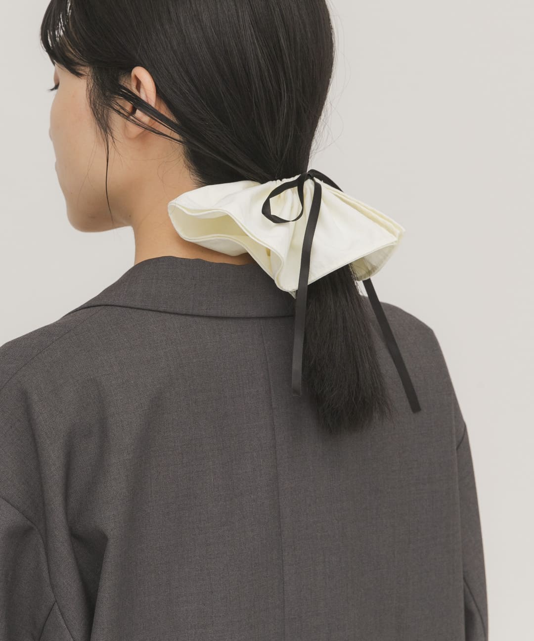 リボン付きシュシュ