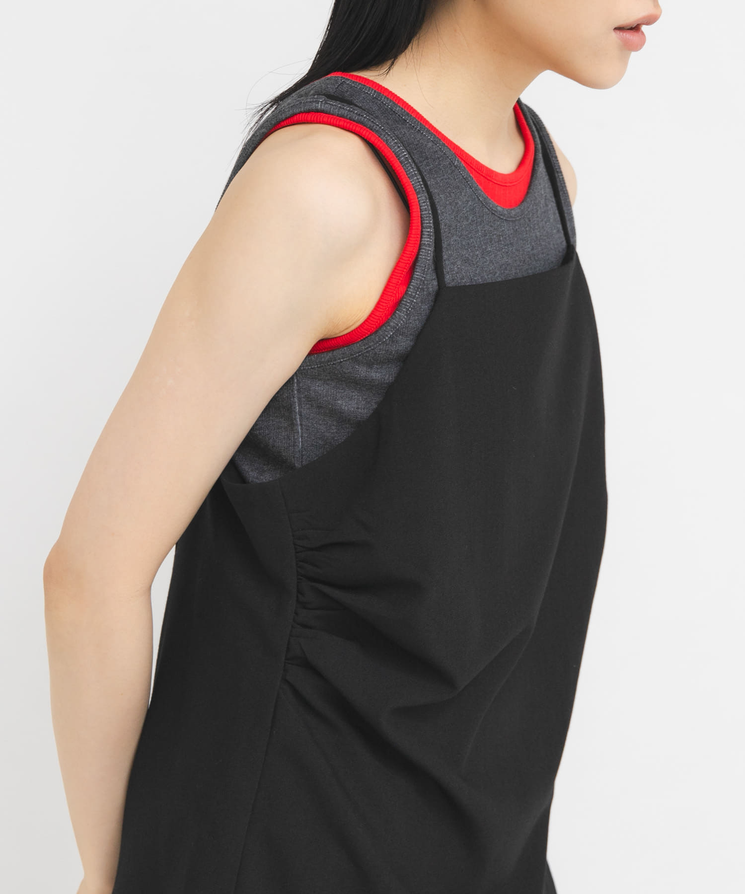身長：160cm サイズ：one