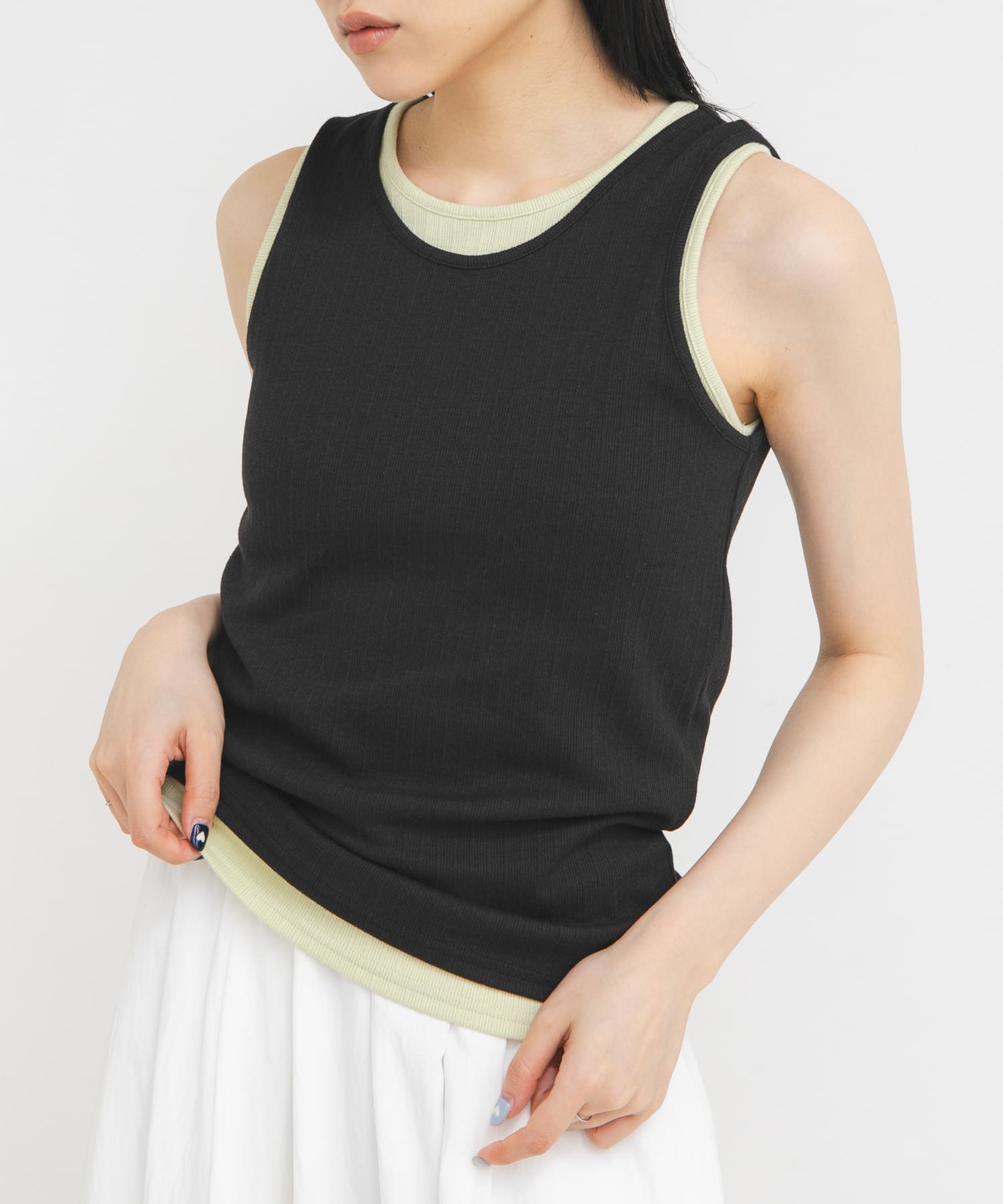 身長：160cm サイズ：one