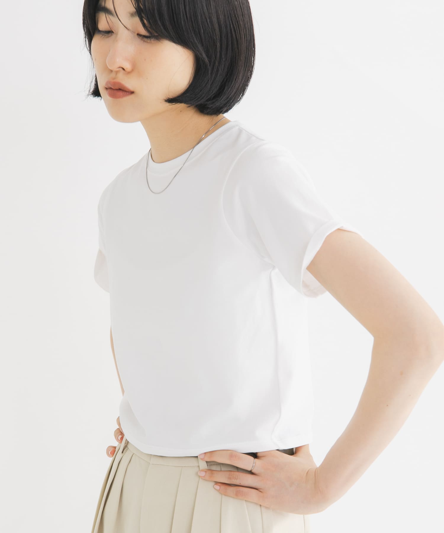 身長：160cm サイズ：one