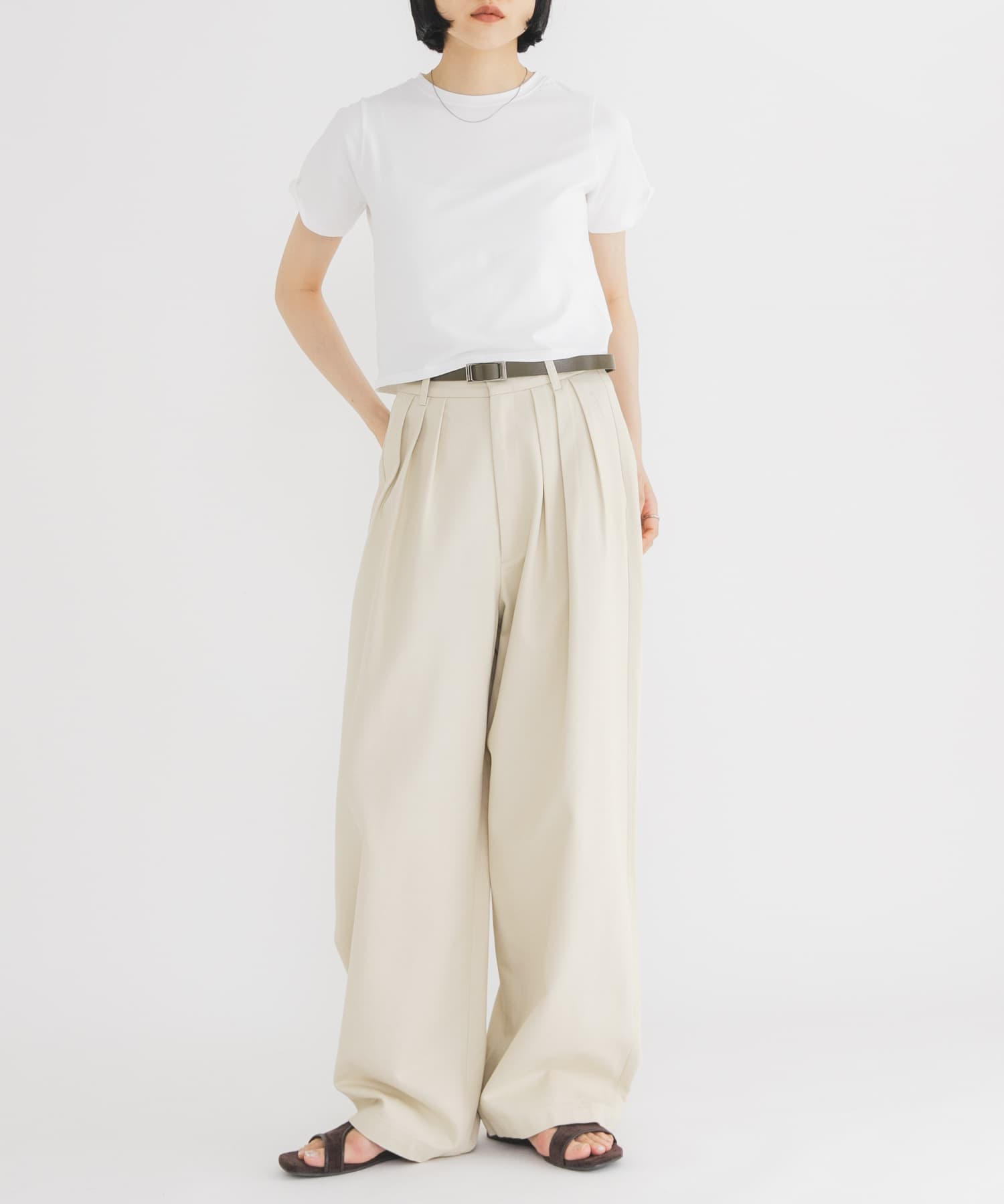 身長：160cm サイズ：one