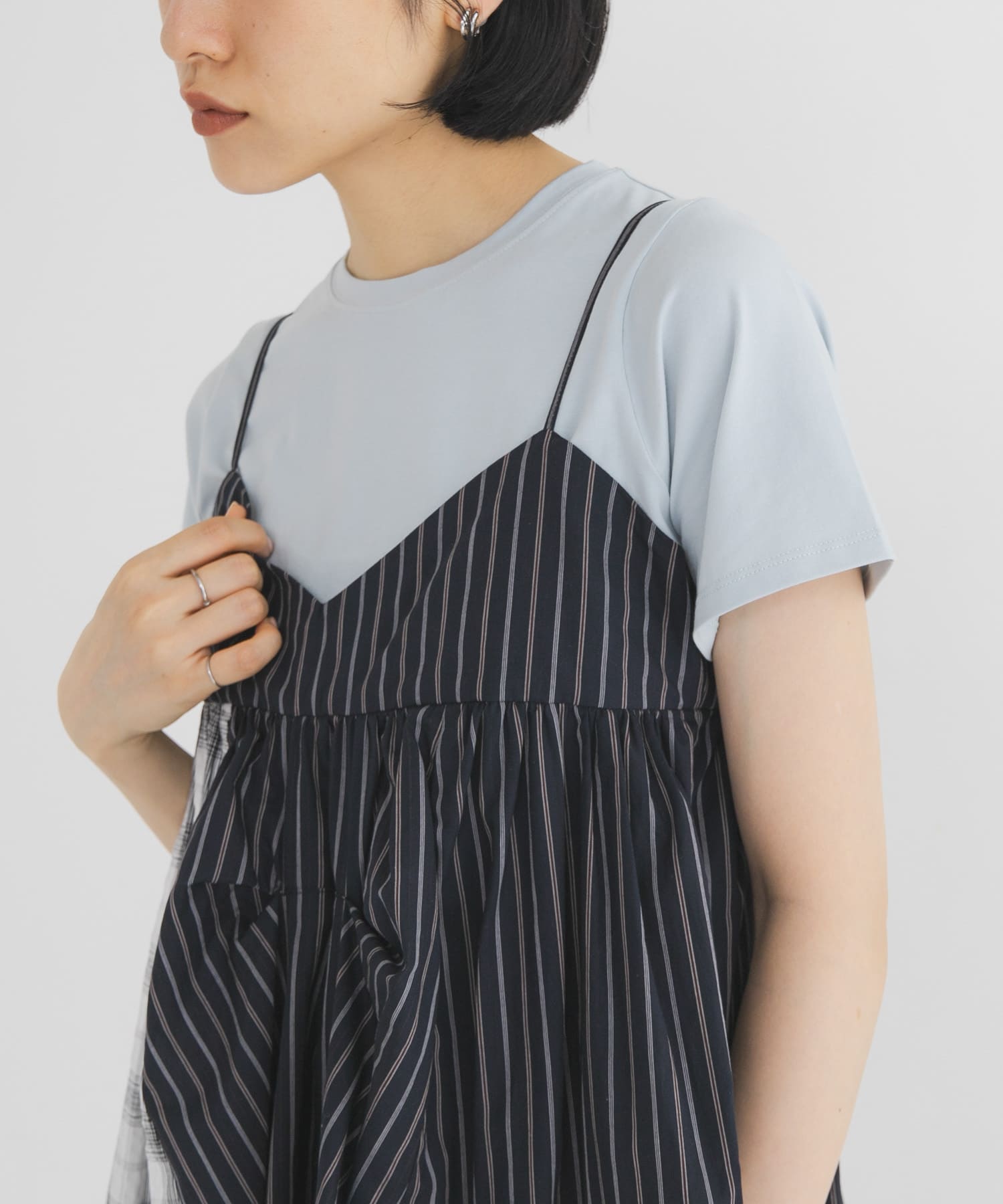 身長：160cm サイズ：one