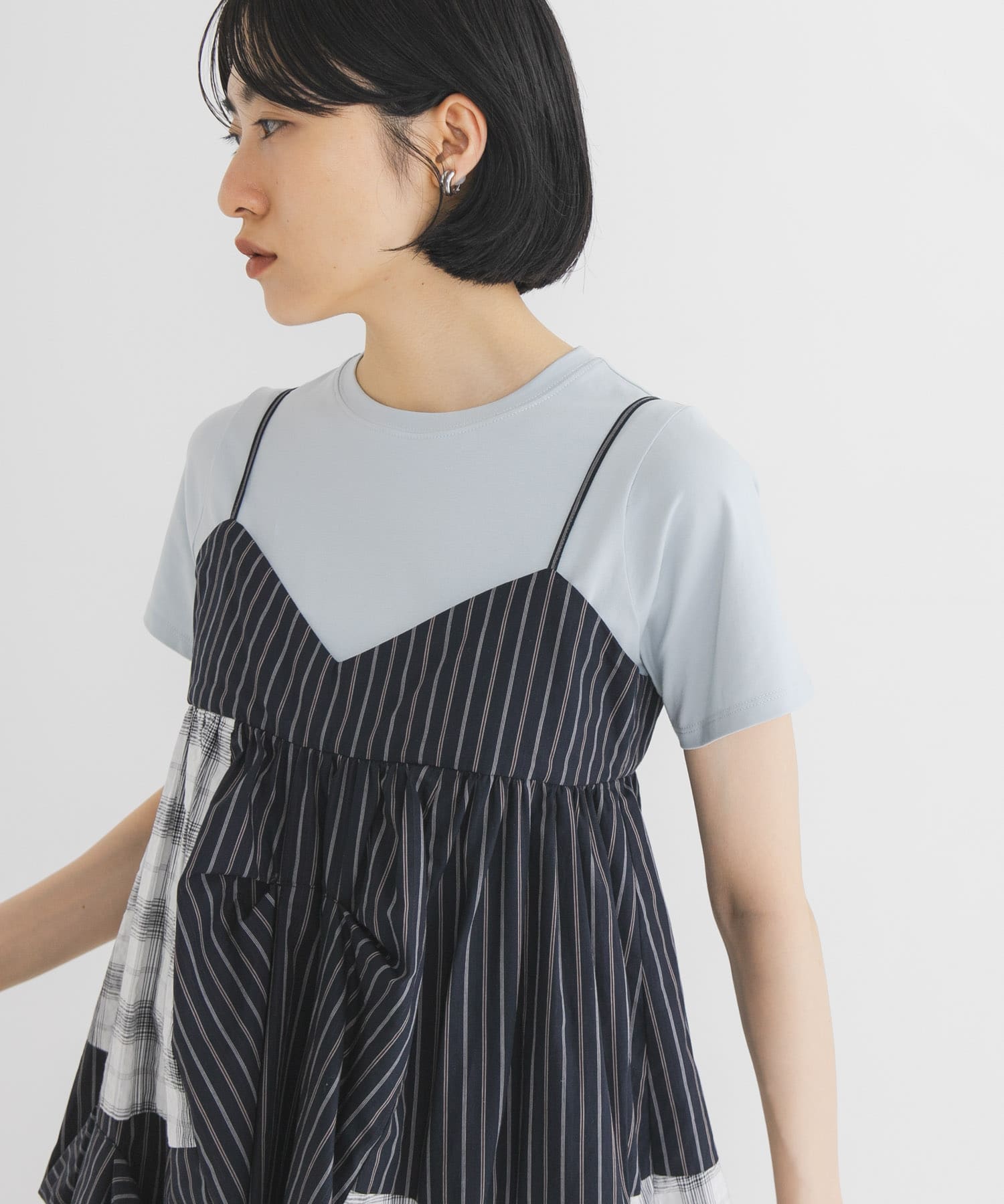身長：160cm サイズ：one