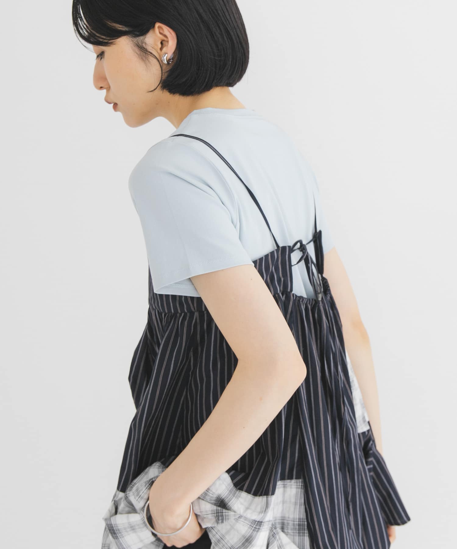 身長：160cm サイズ：one