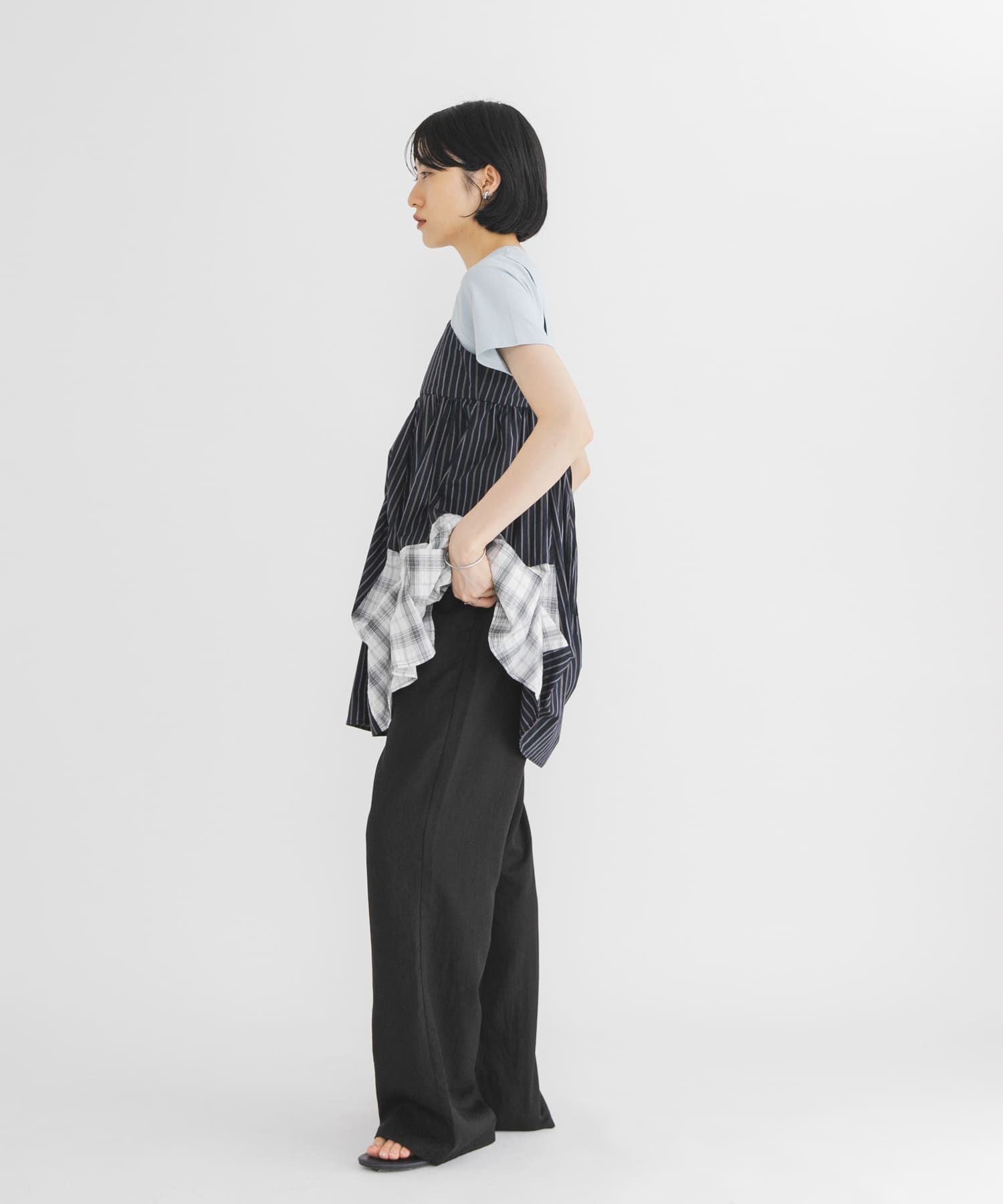 身長：160cm サイズ：one