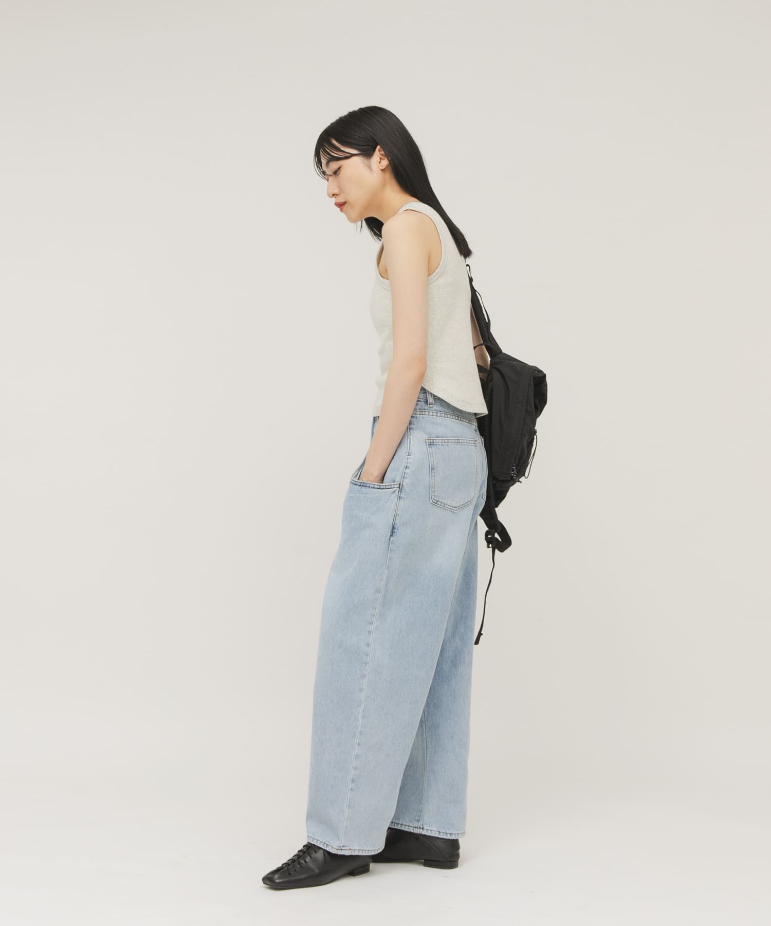 身長：160cm サイズ：one