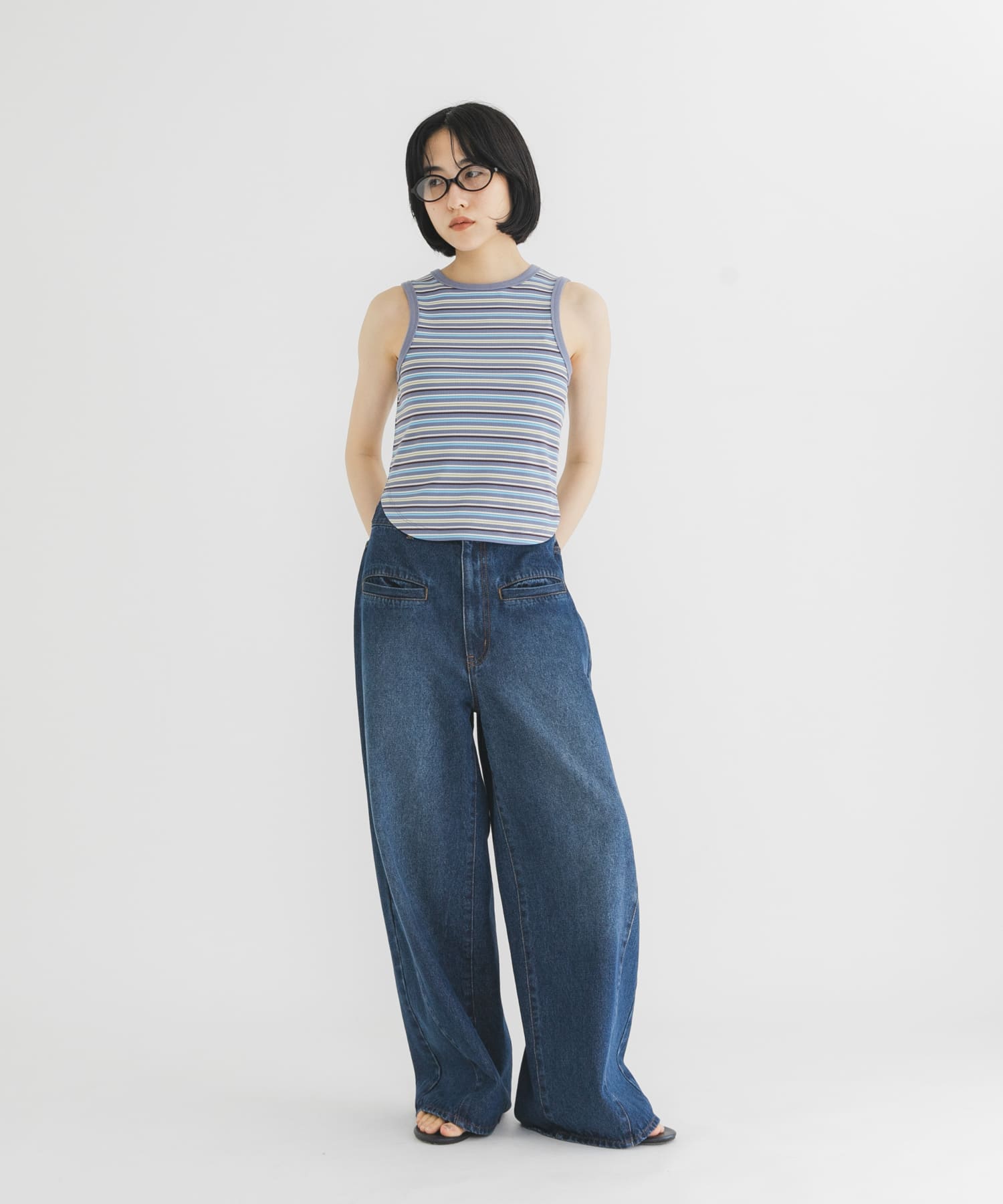 身長 : 160cm サイズ : one