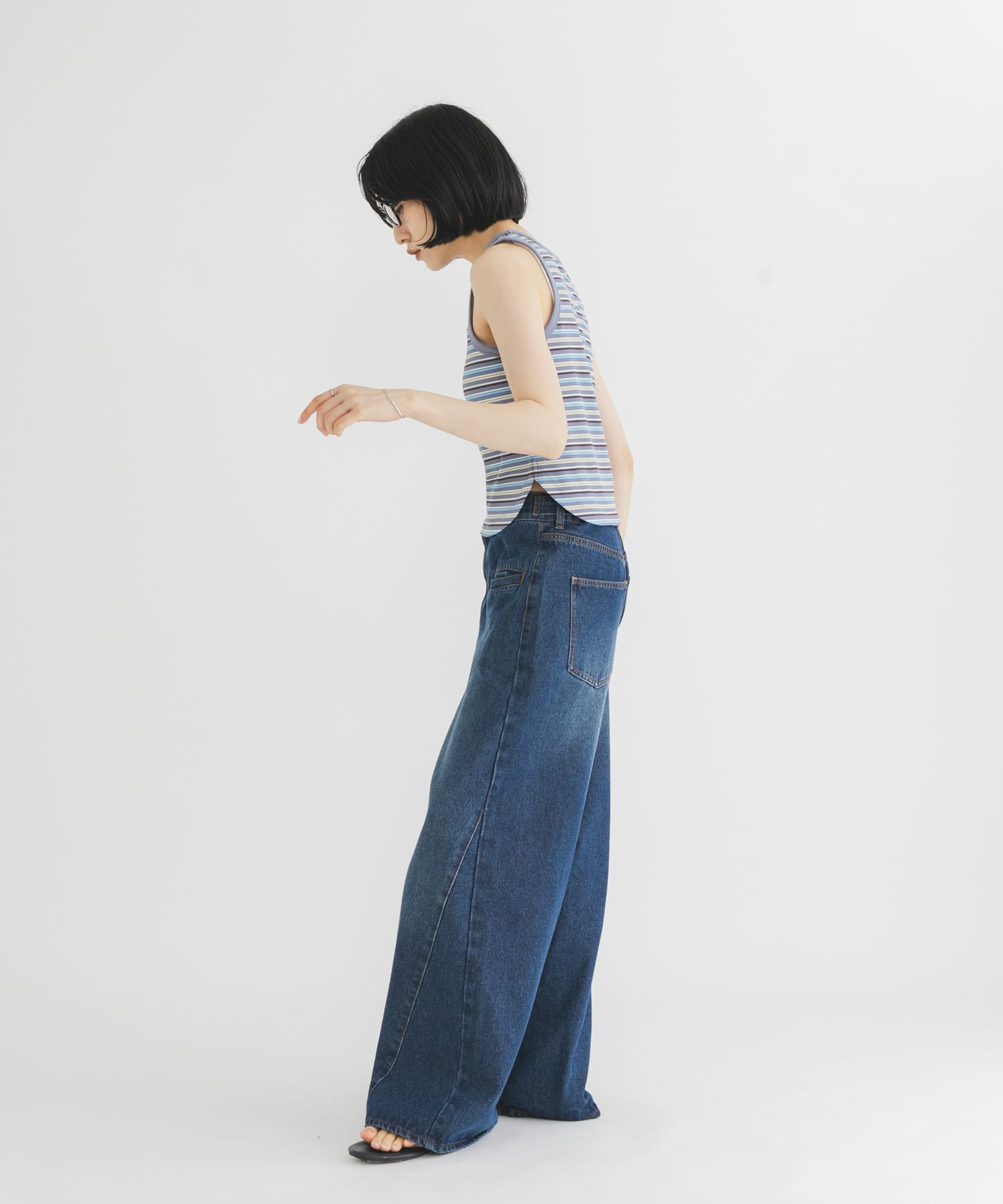 身長 : 160cm サイズ : one
