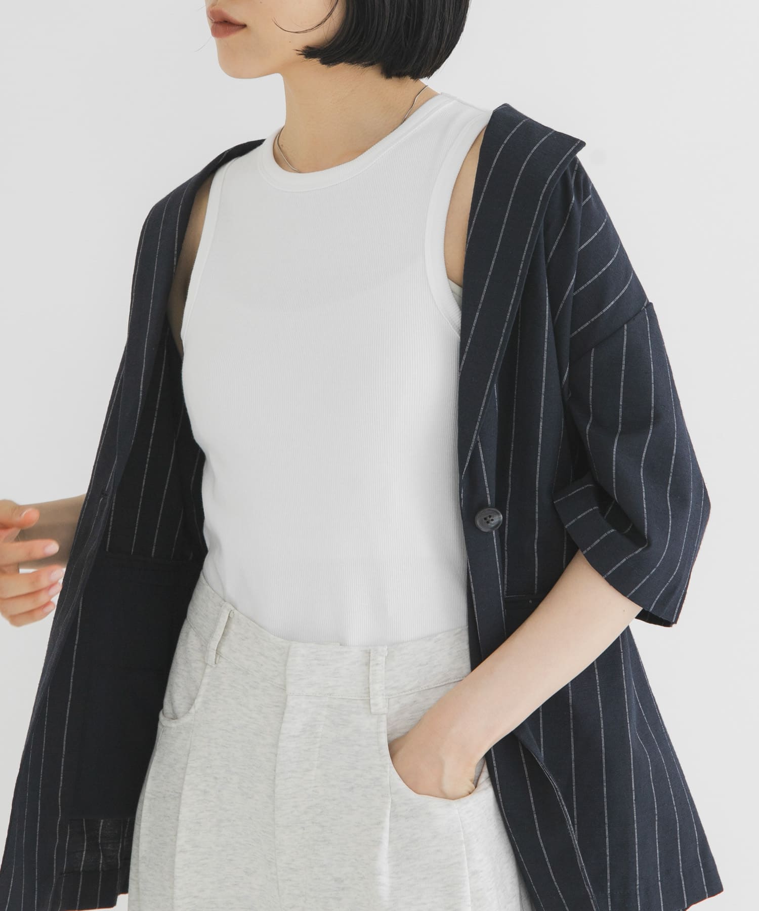 身長 : 160cm サイズ : one