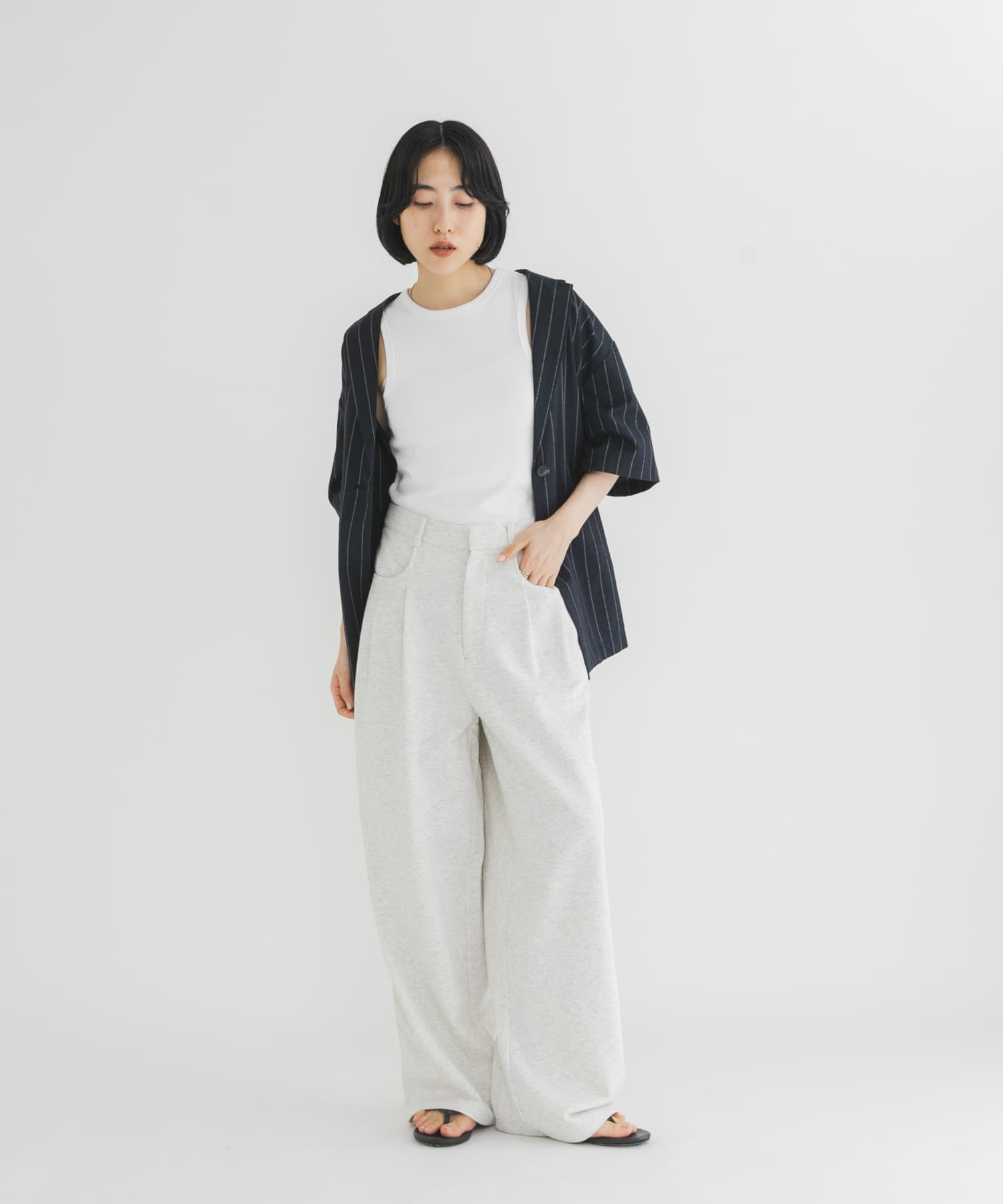 身長 : 160cm サイズ : one