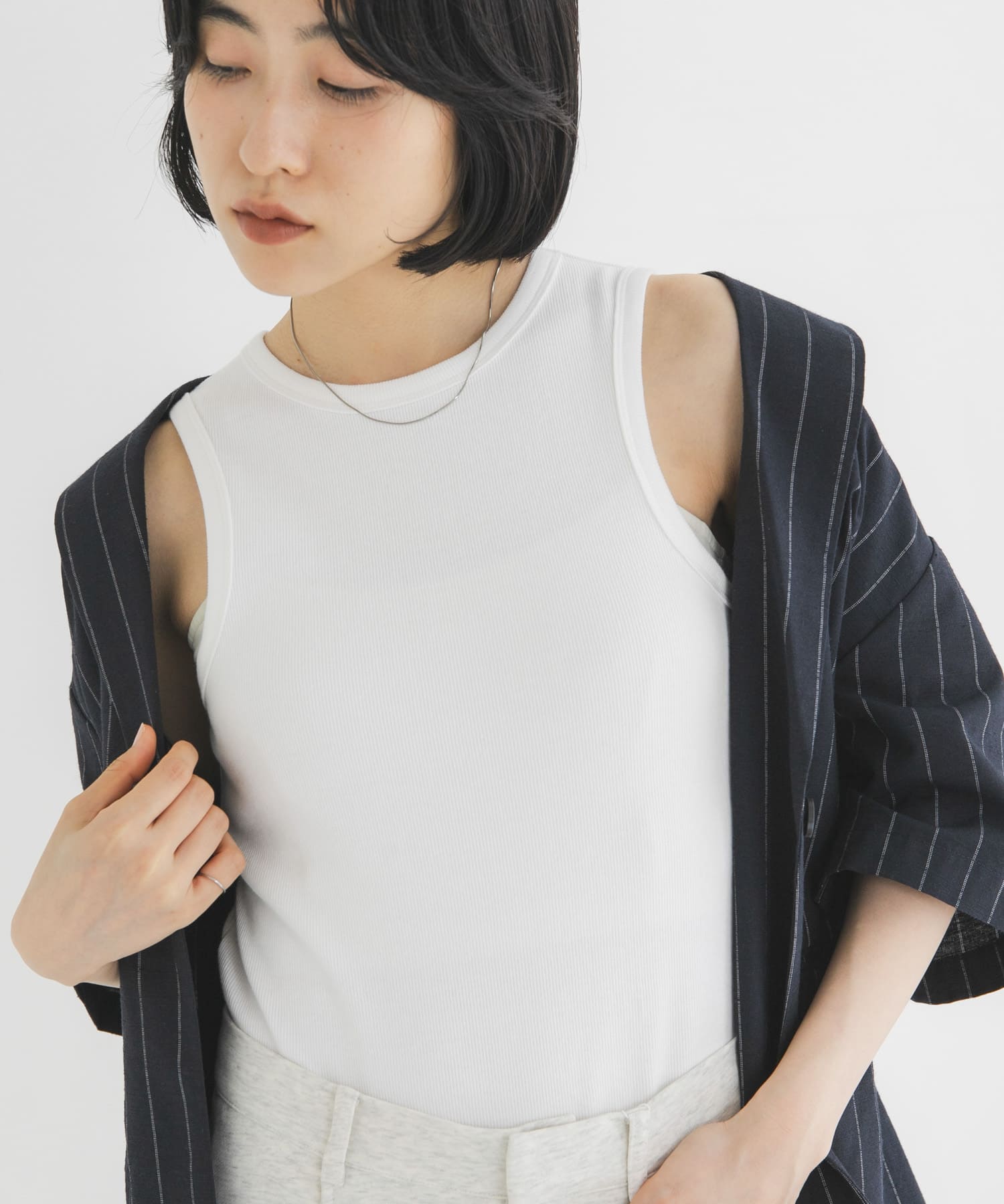 身長 : 160cm サイズ : one