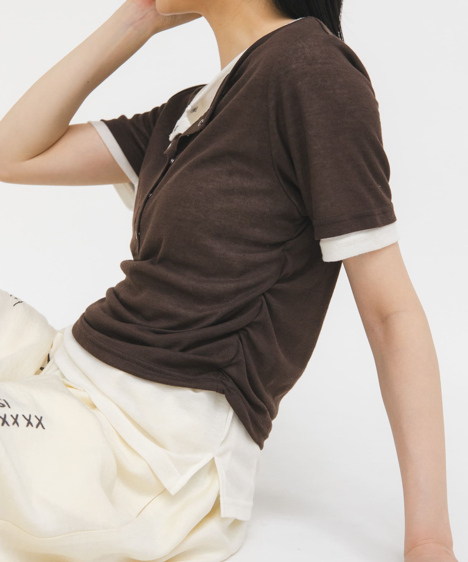 身長：160cm サイズ：one