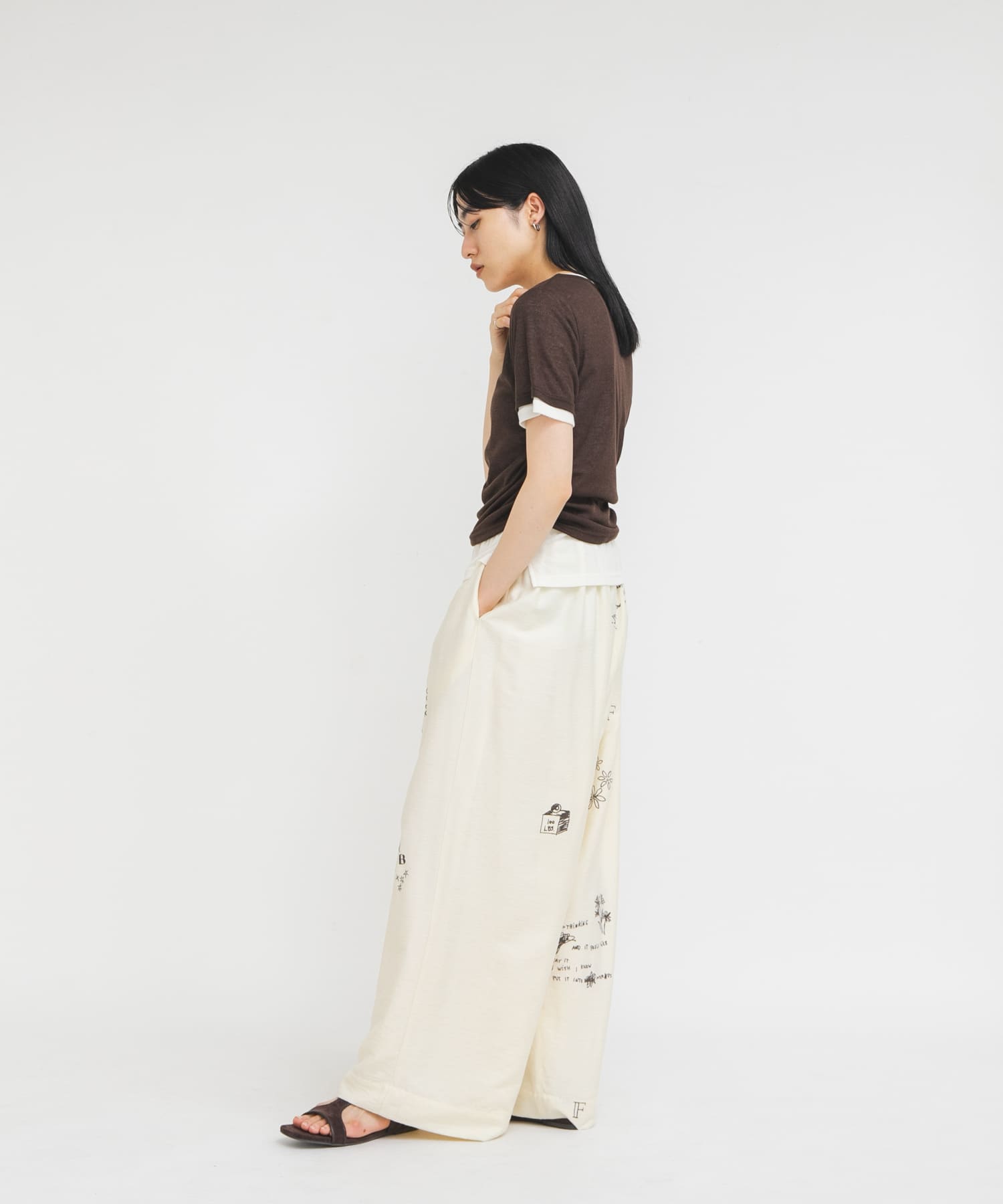 身長：160cm サイズ：one