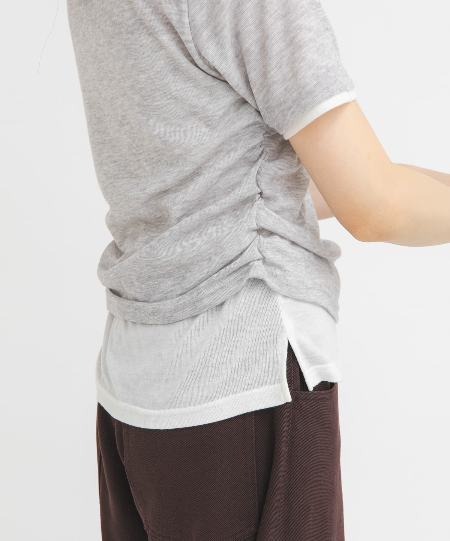 身長：160cm サイズ：one