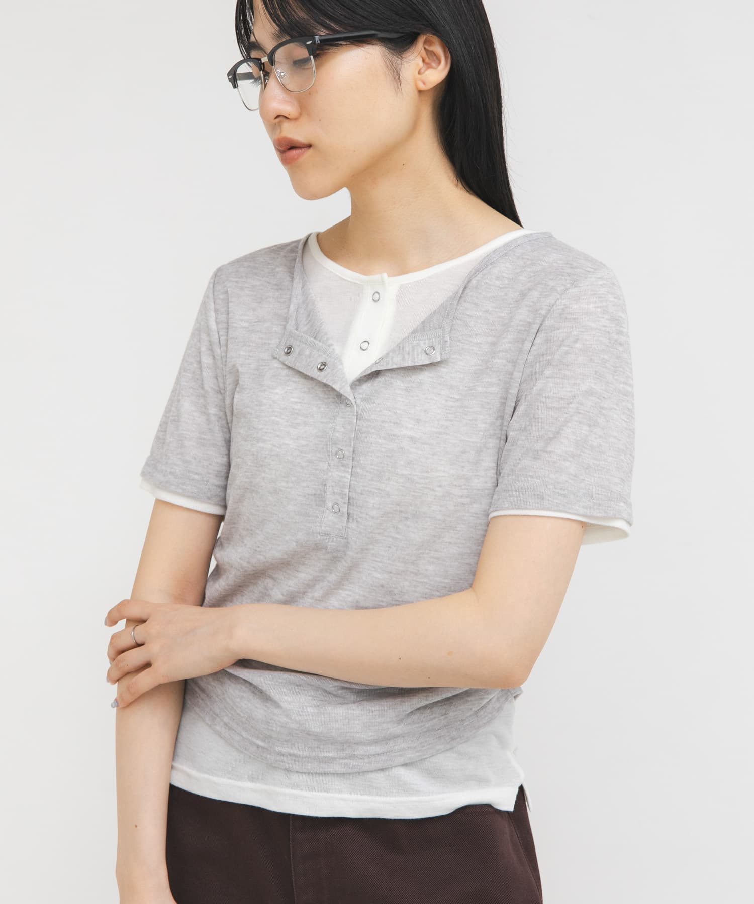 身長：160cm サイズ：one