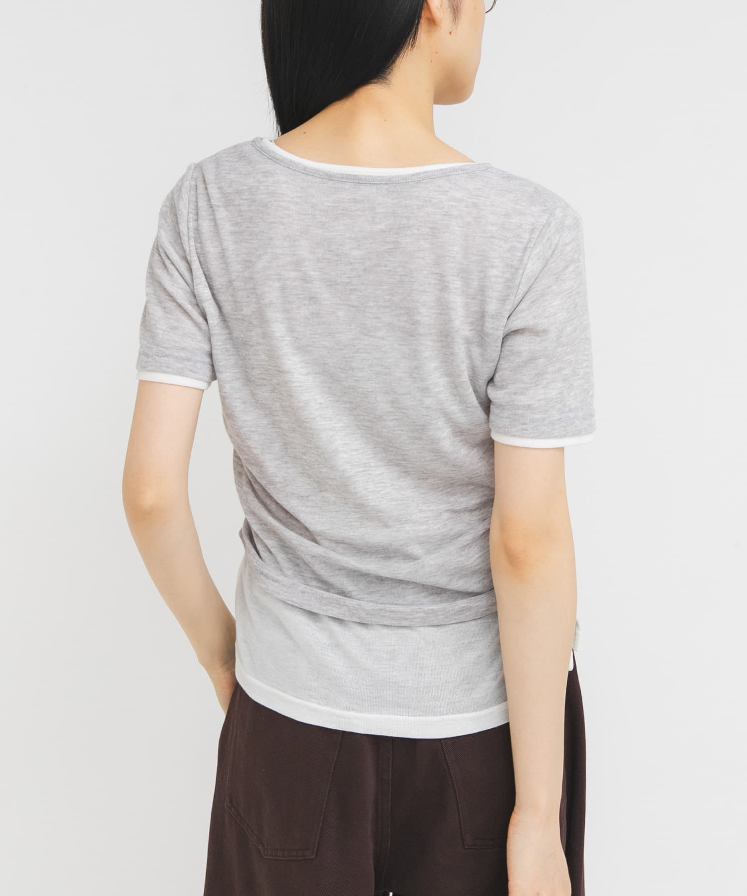 身長：160cm サイズ：one