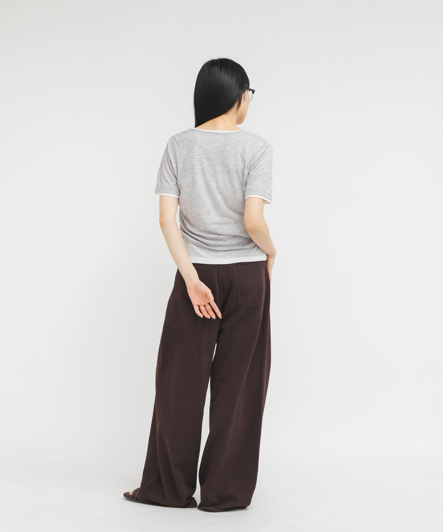 身長：160cm サイズ：one