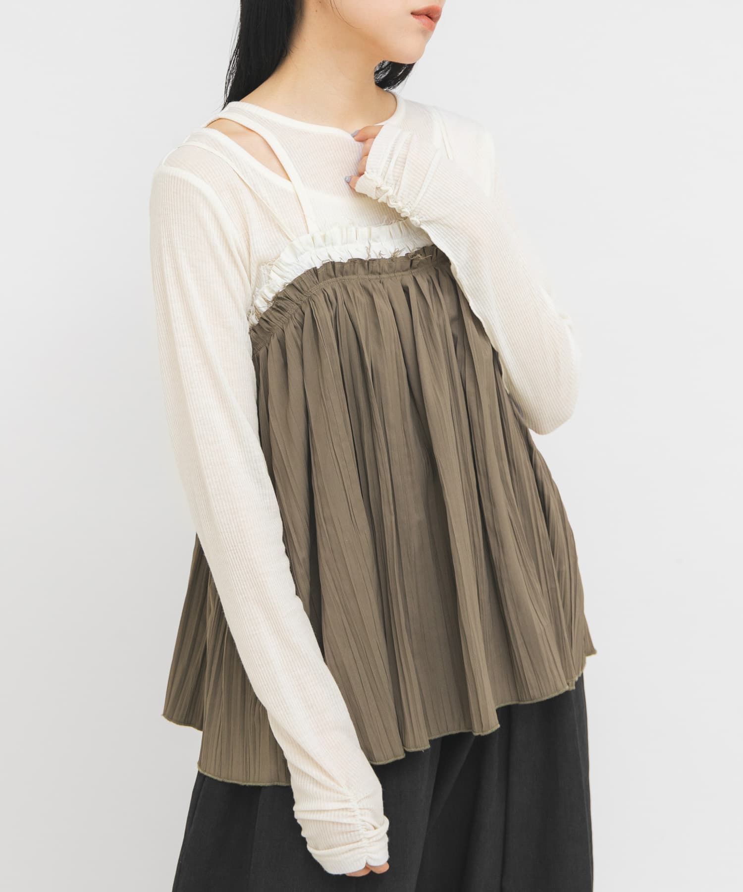 身長 : 160cm サイズ : one