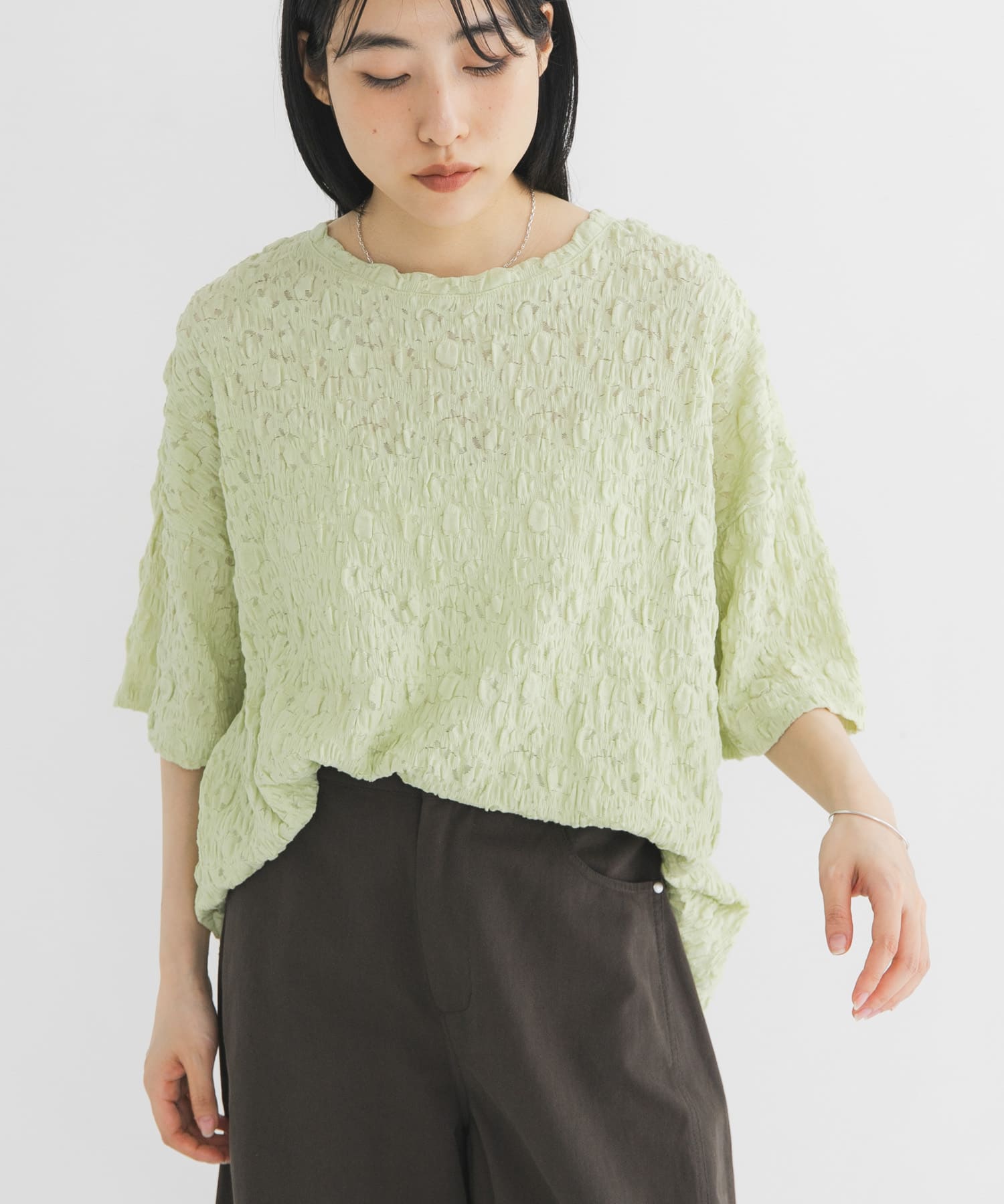 身長 : 160cm サイズ : one