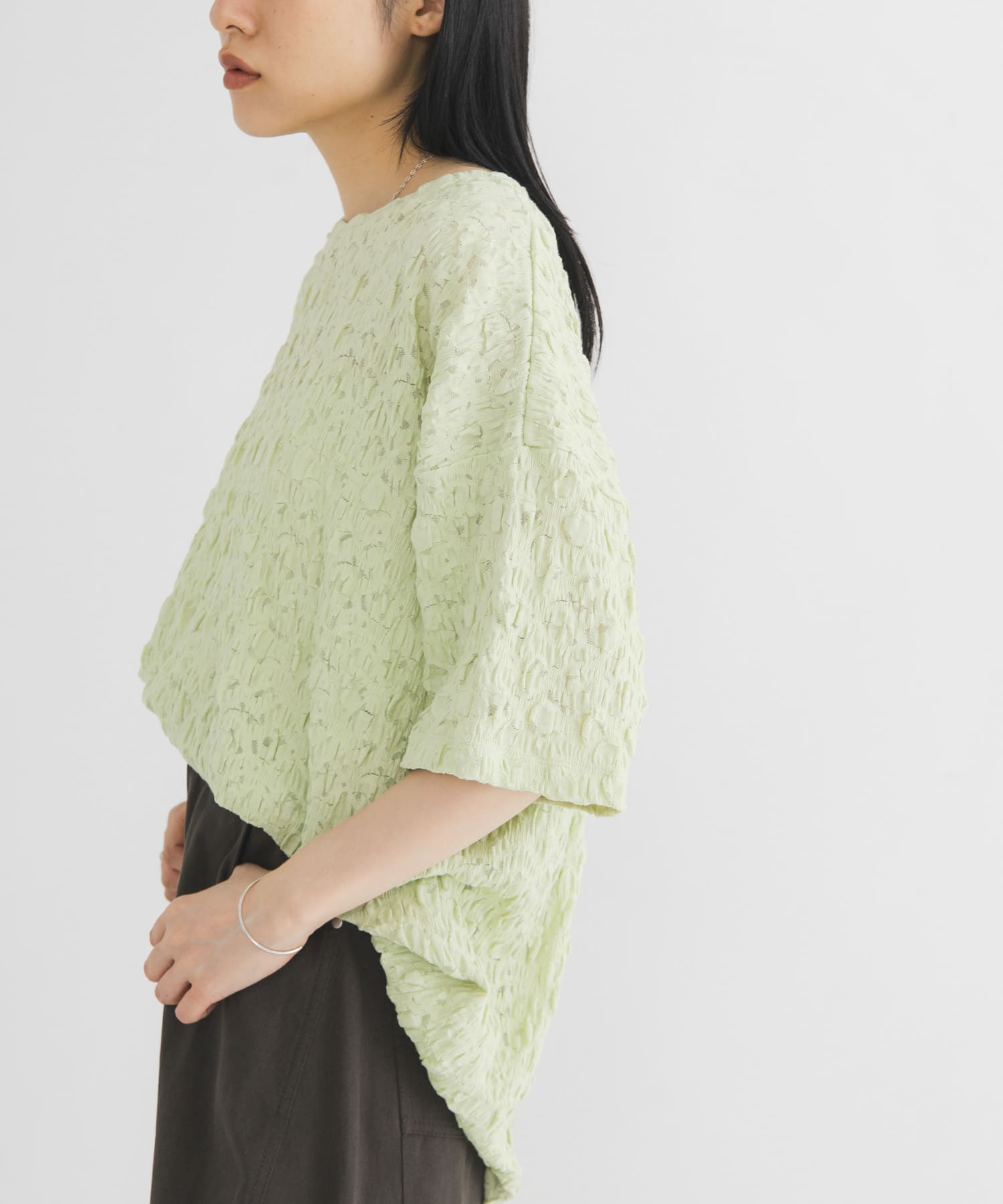 身長 : 160cm サイズ : one