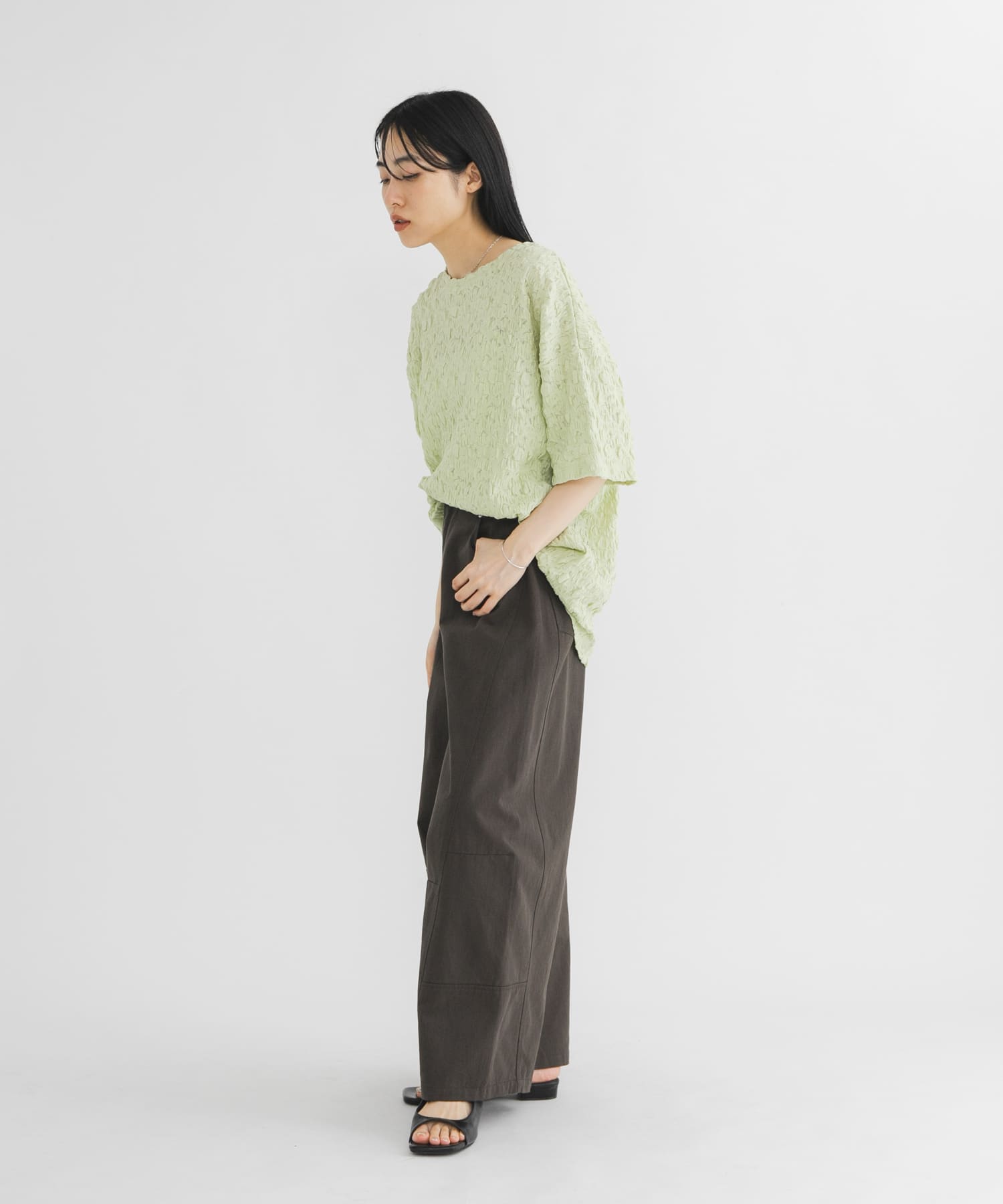 身長 : 160cm サイズ : one