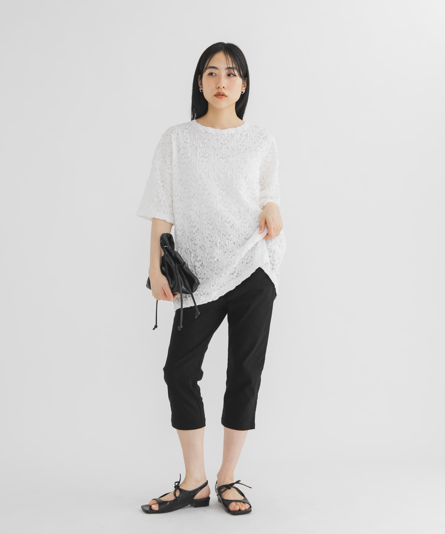 身長 : 160cm サイズ : one
