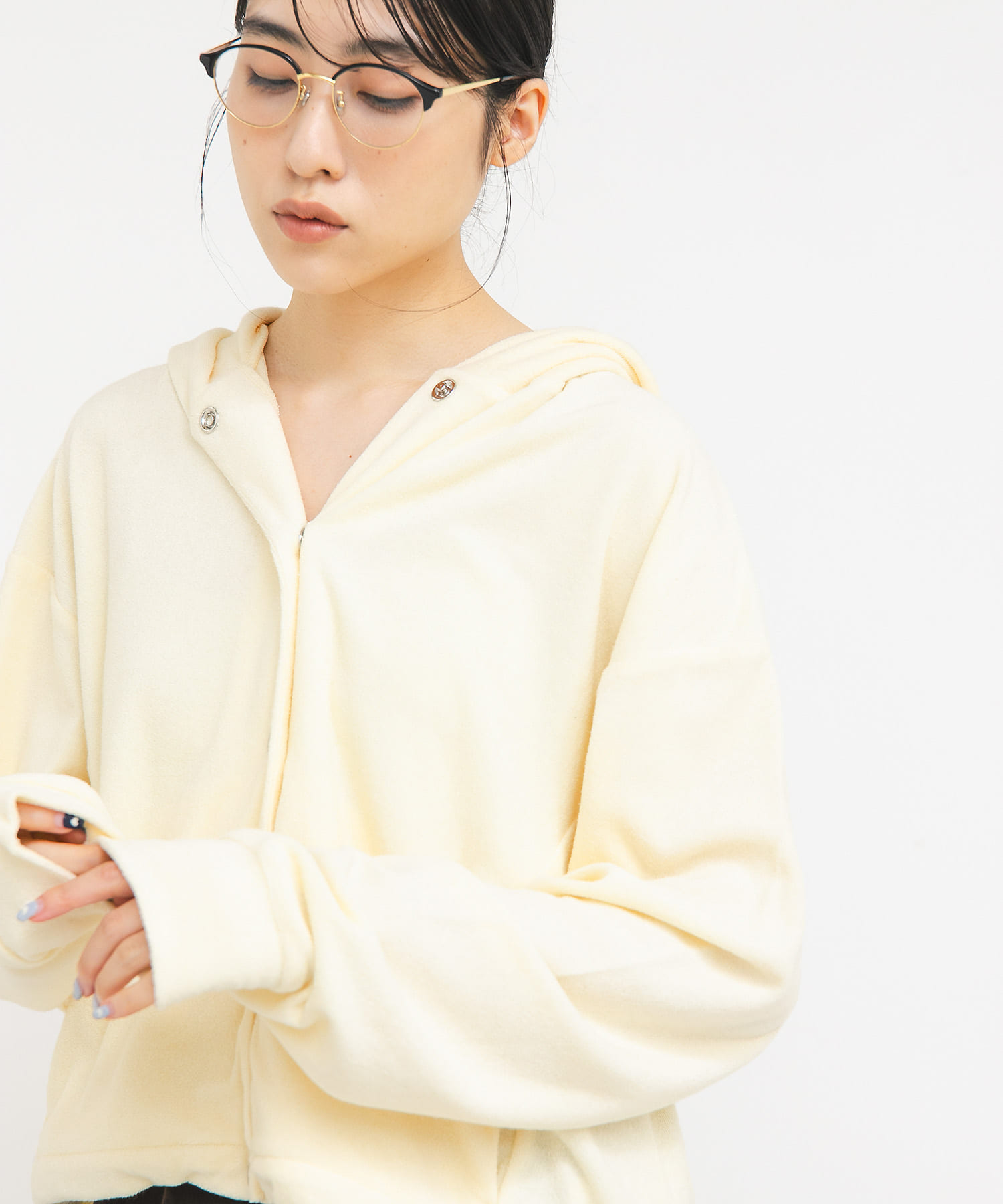 身長：160cm サイズ：one