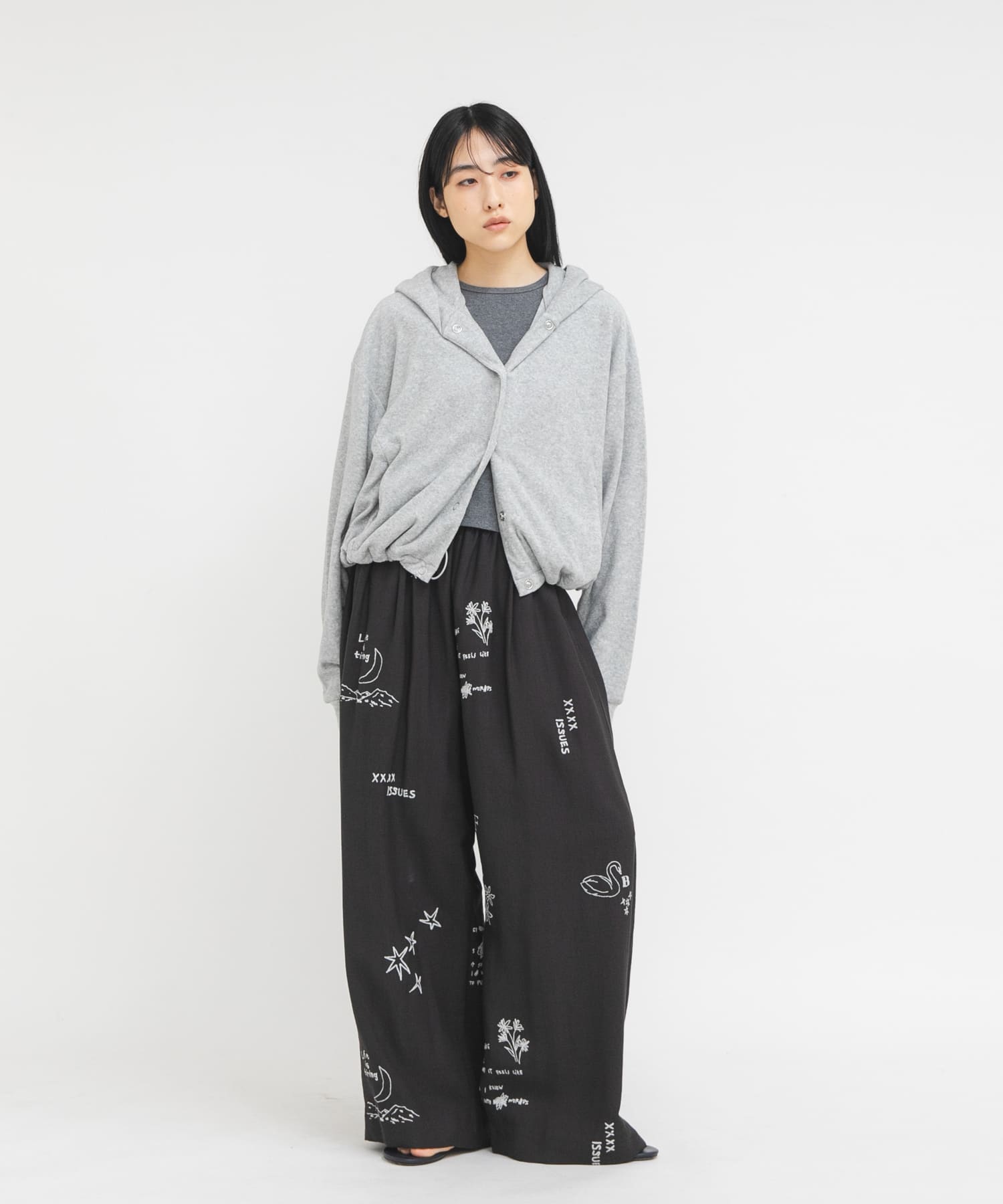 身長：160cm サイズ：one