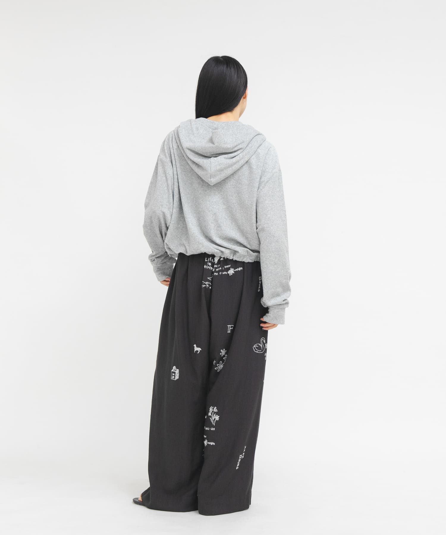 身長：160cm サイズ：one