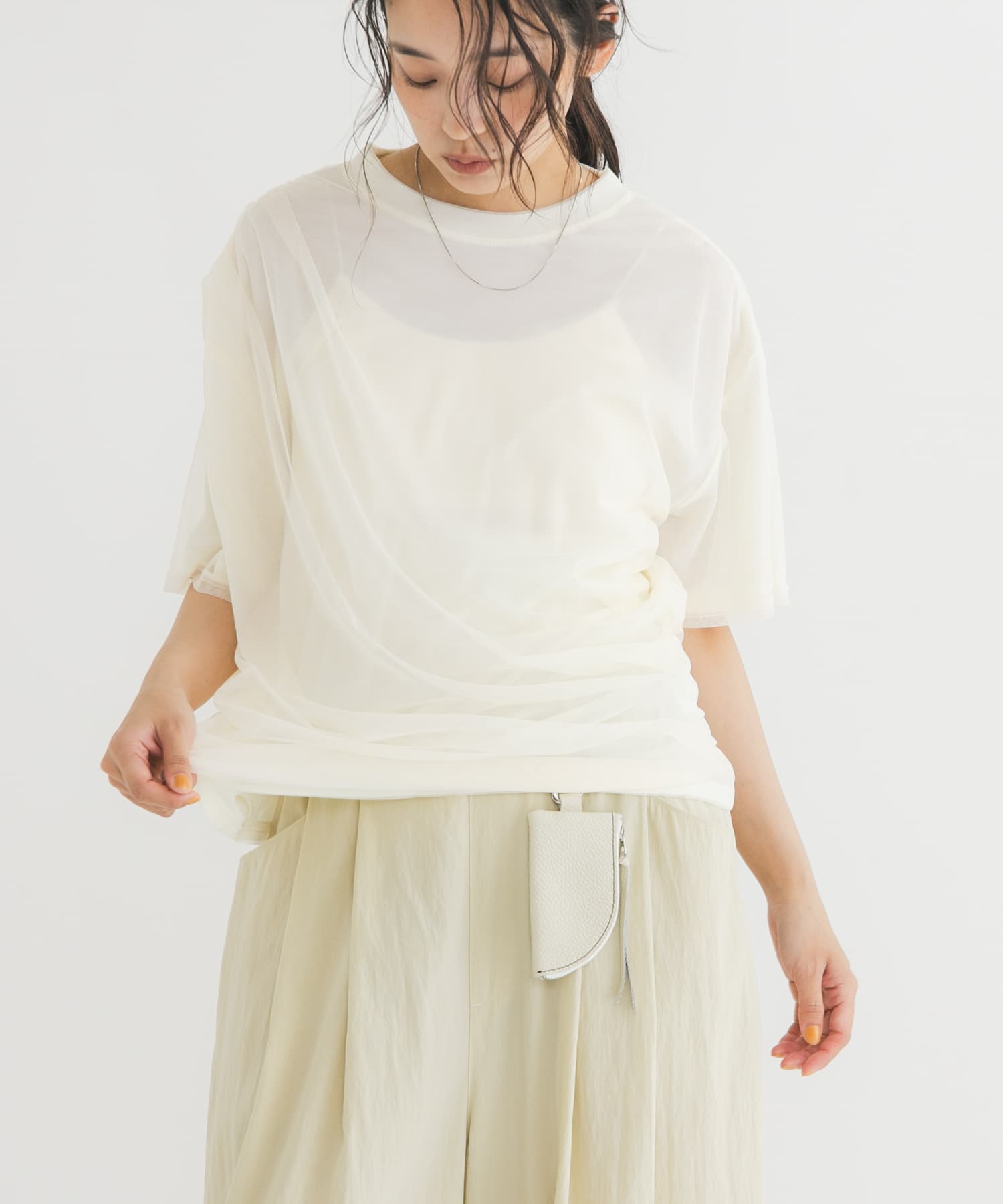 シアーレイヤードTEE